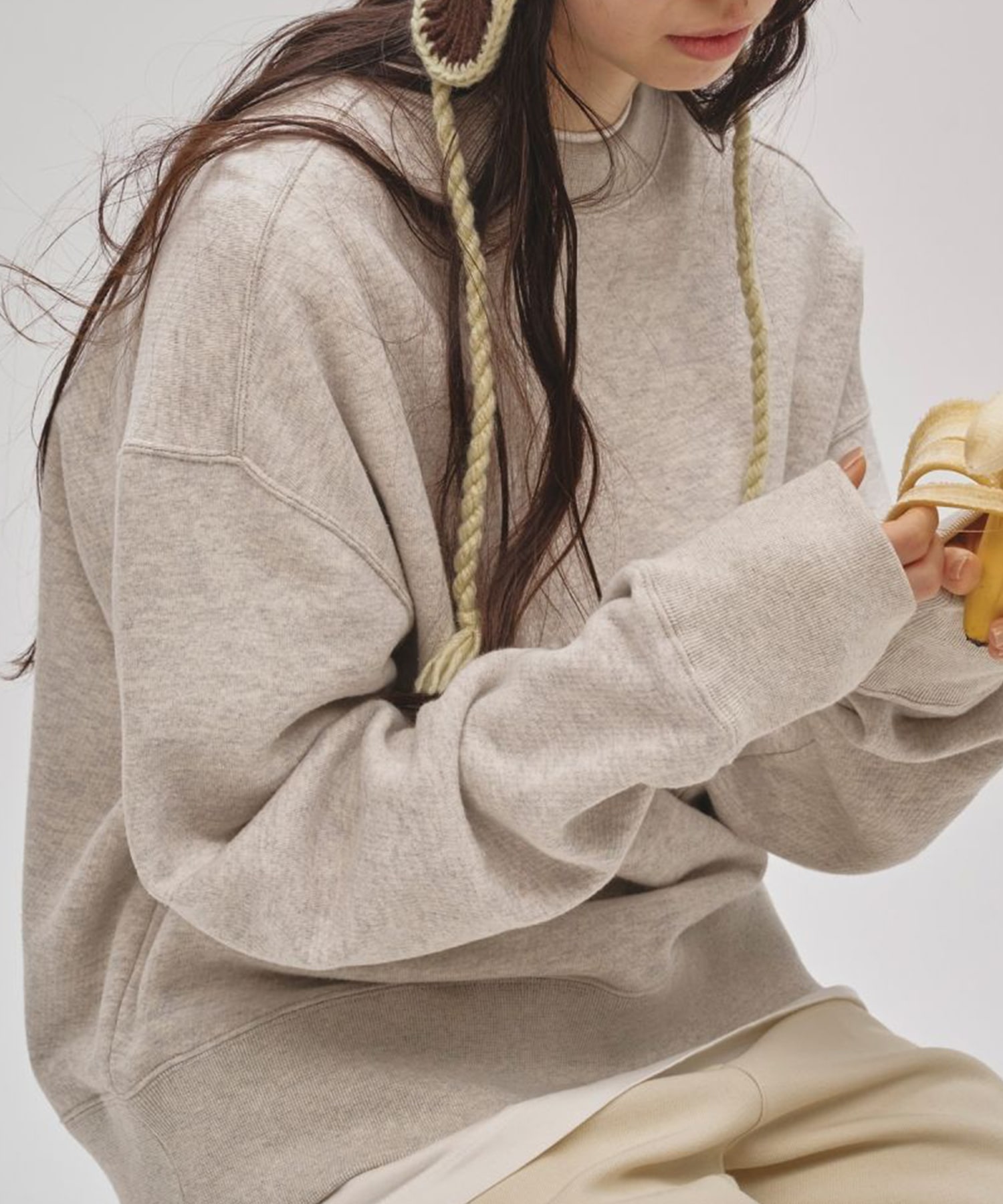 Cotton Brushed Sweat TODAYFUL