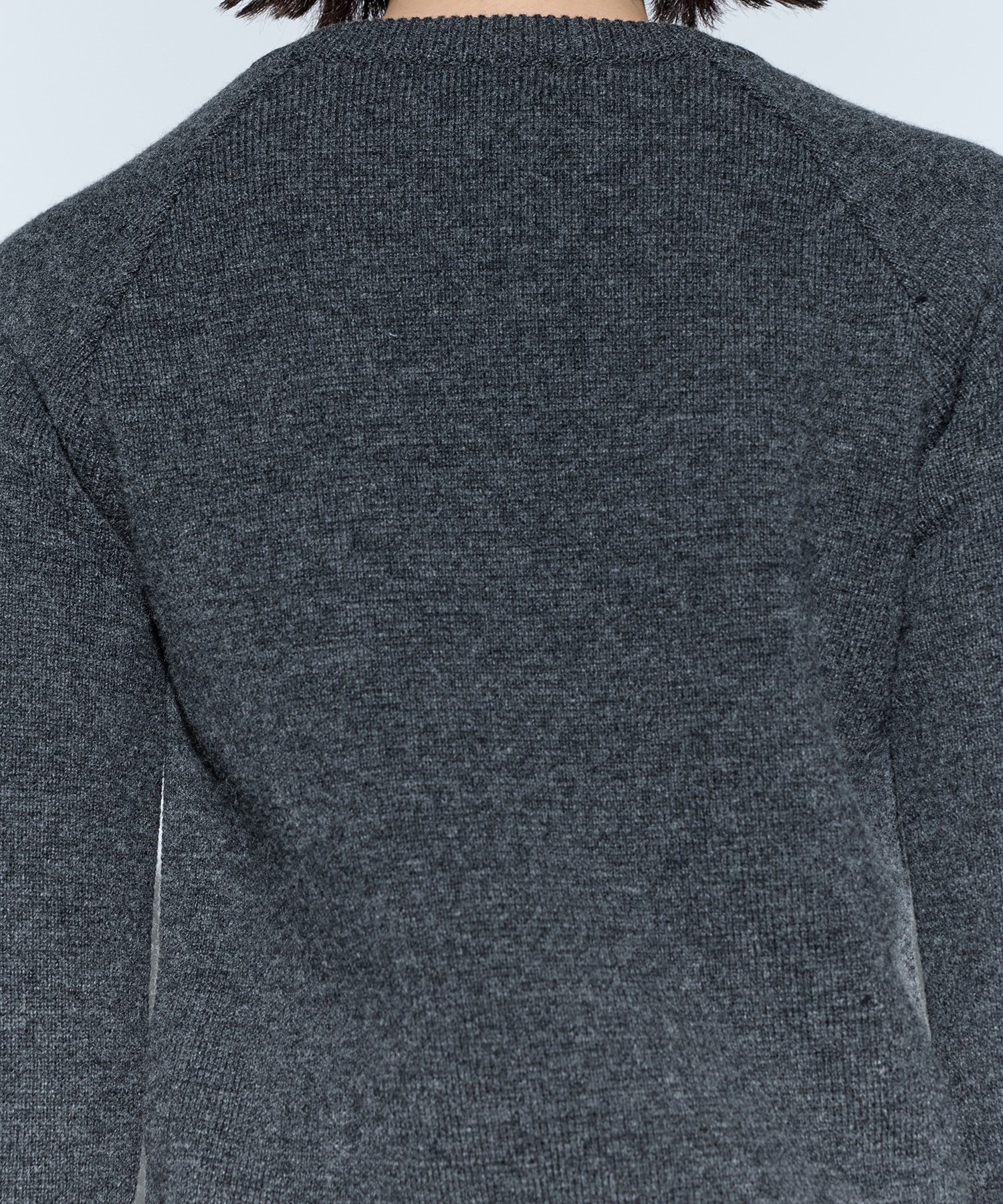 RERACS RAGRAN V NECK PULLOVER KNIT THE RERACS