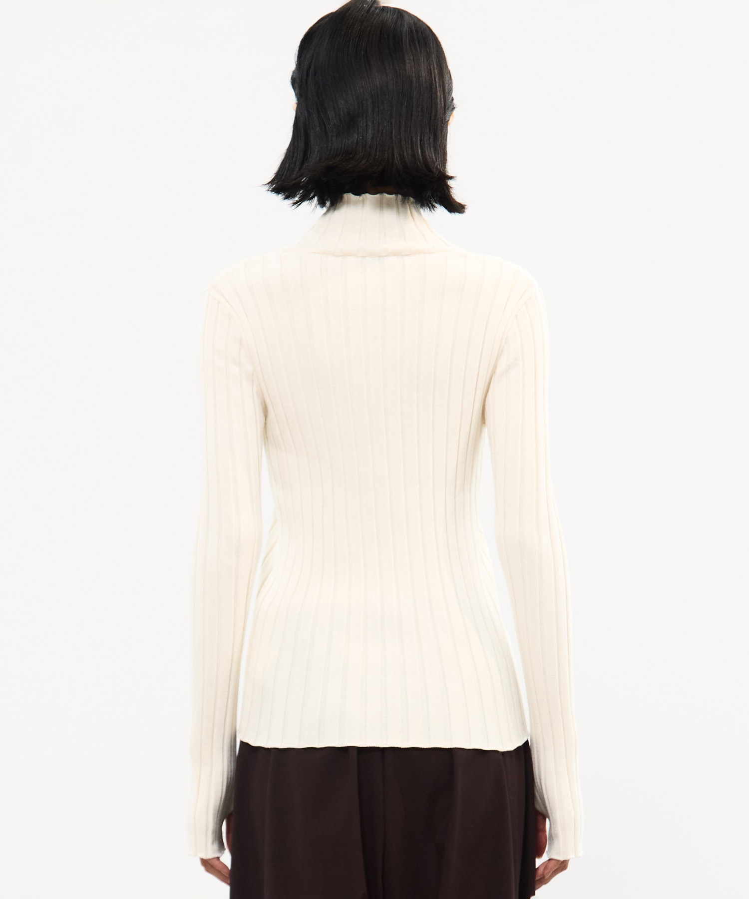 Silk Viscorse Wide Rib KT STUDIOUS