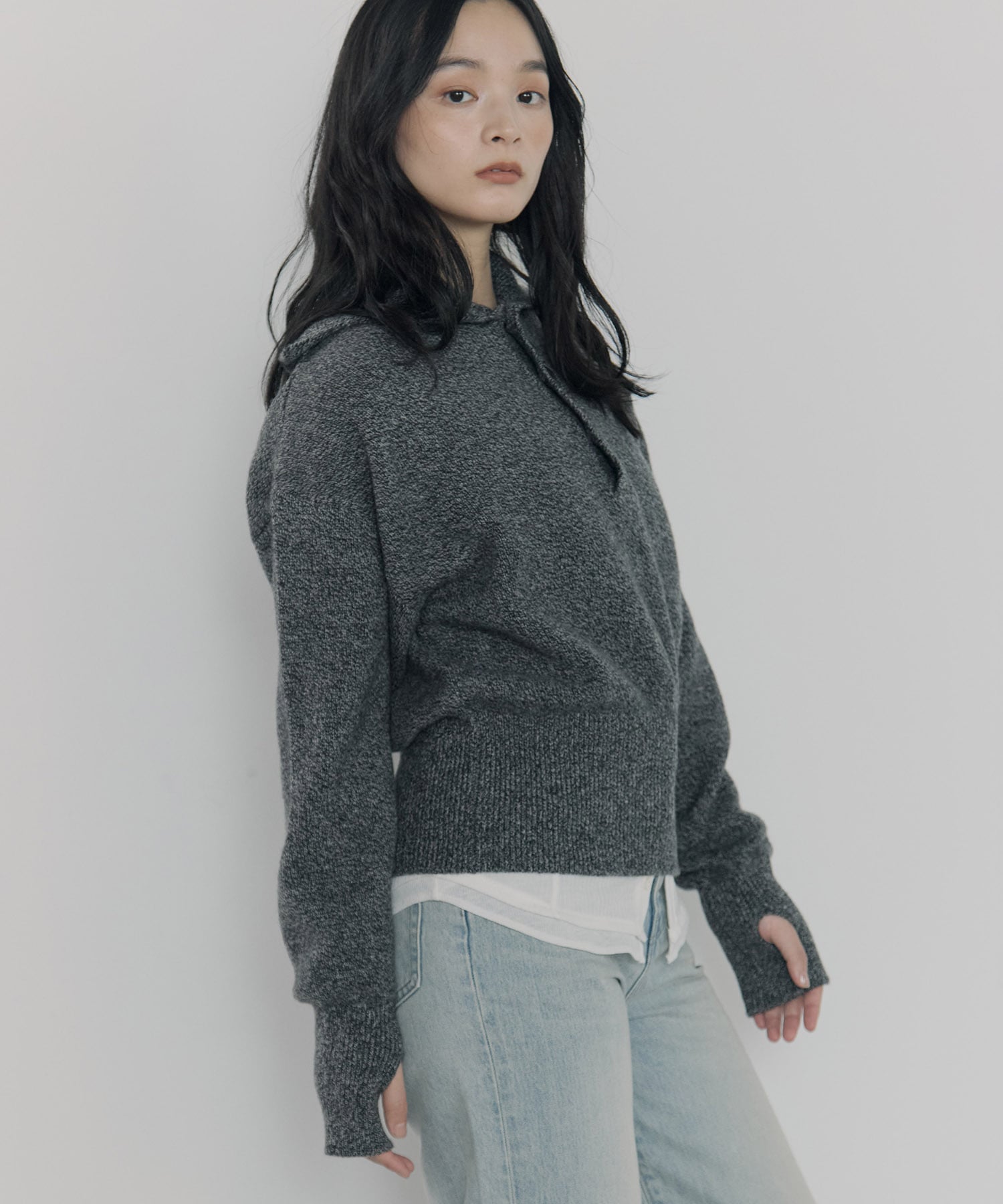 別注 SAILOR COLLAR KNIT ROUTINE