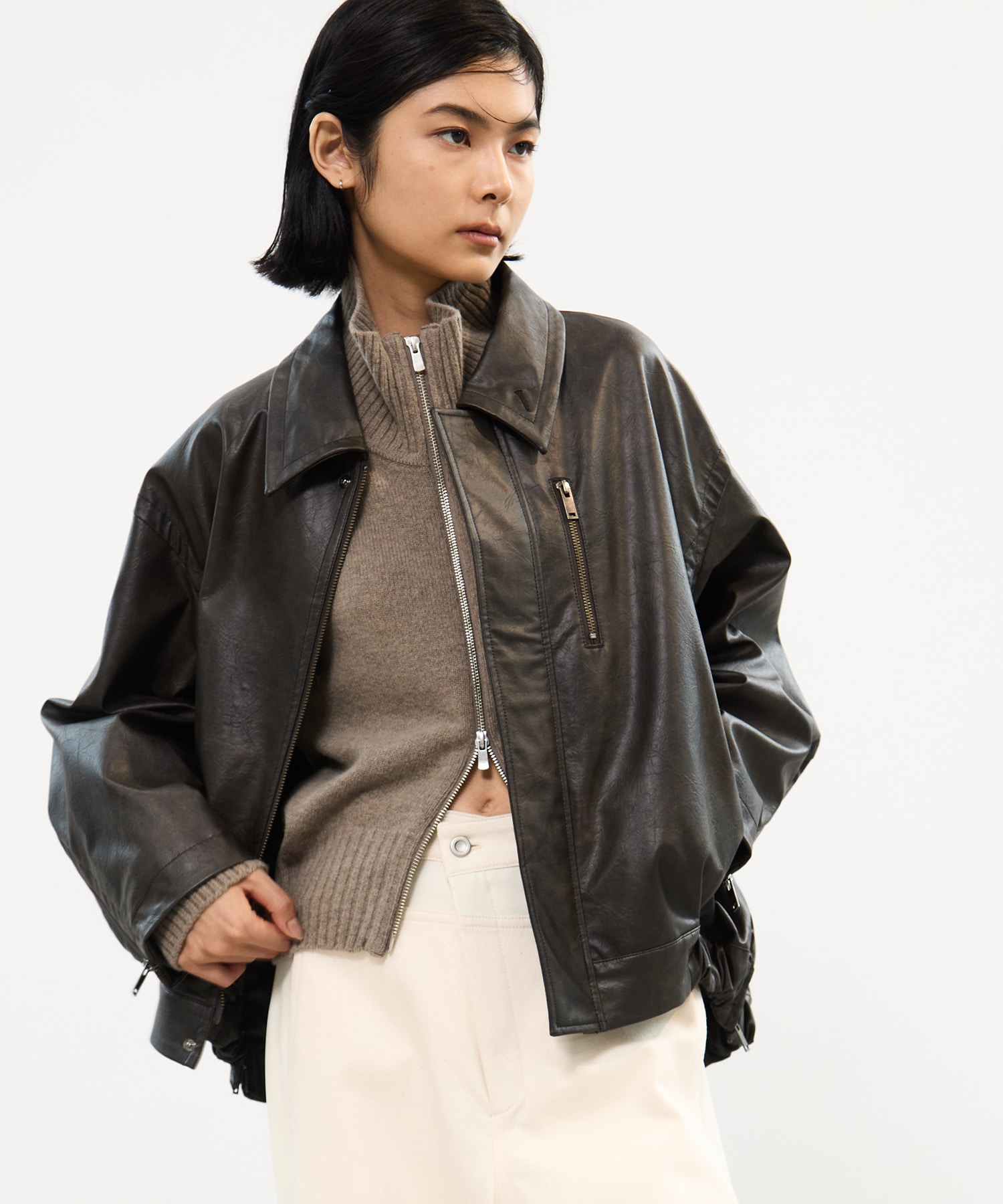 Cashmere Wool Drivers Knit STUDIOUS