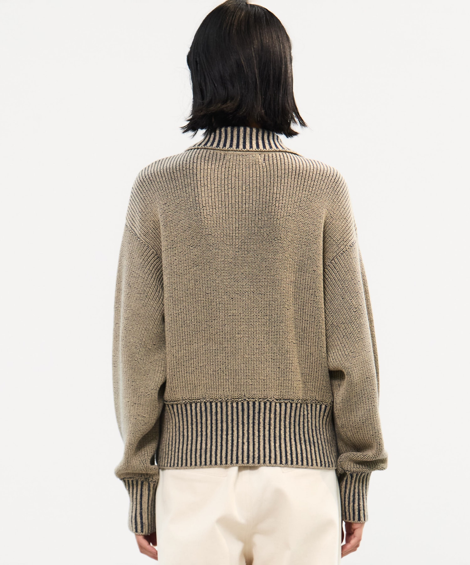 別注 ZIP CROPPED TOPS WRAPINKNOT