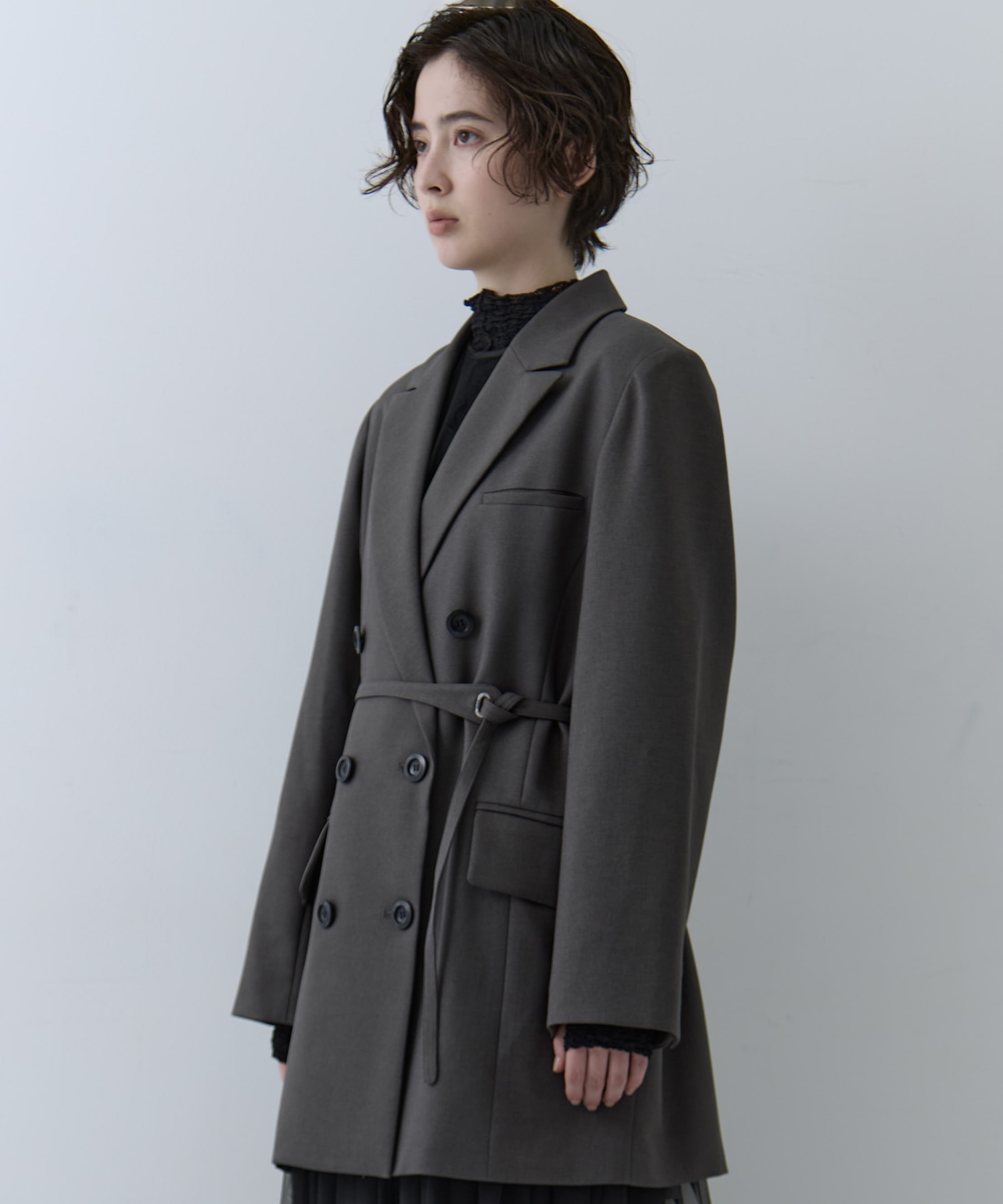 UND YOKE DESIGN JACKET AMERI