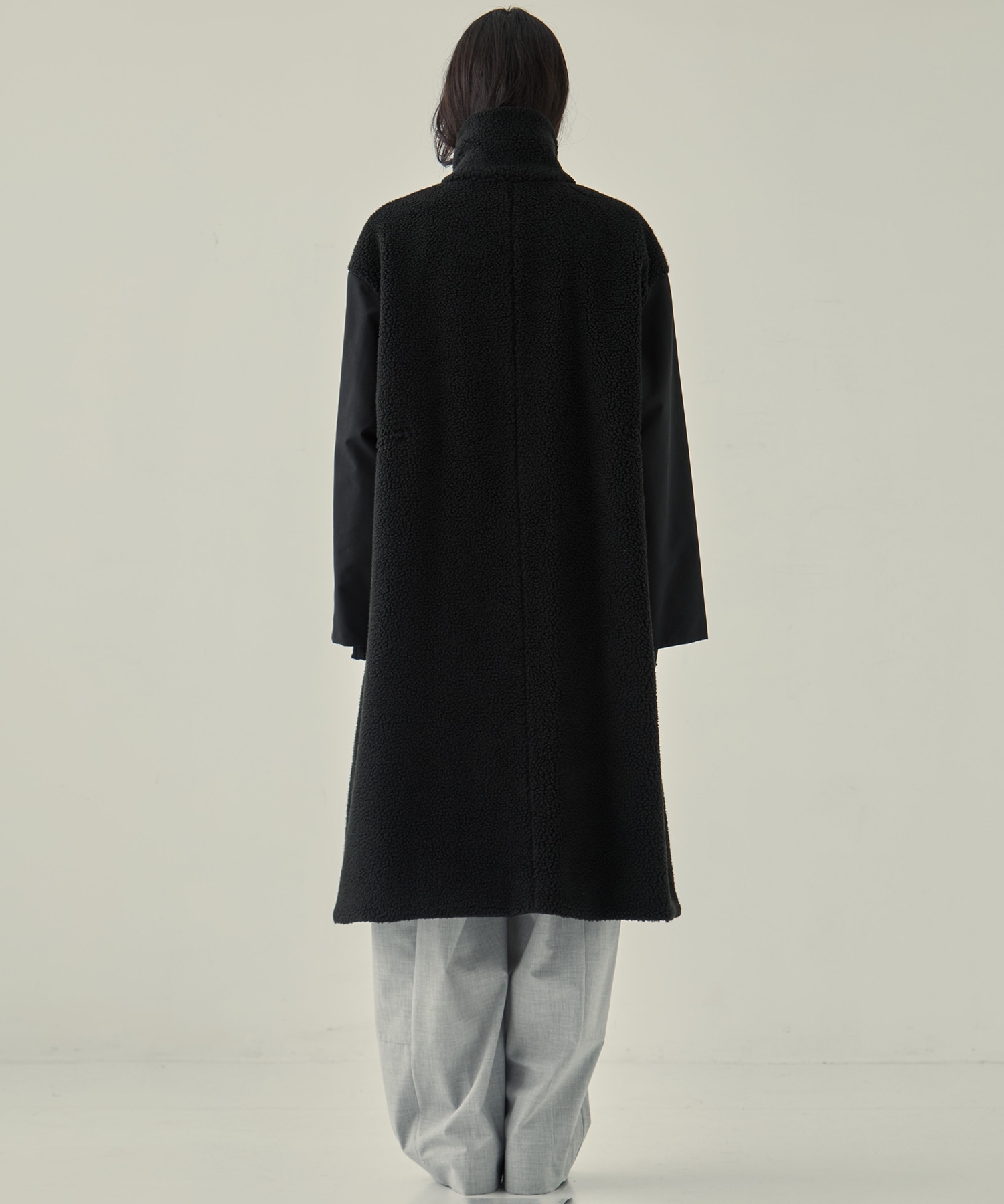 リサイクルシェルタフタ×ボア(ロング) VACHEMENT