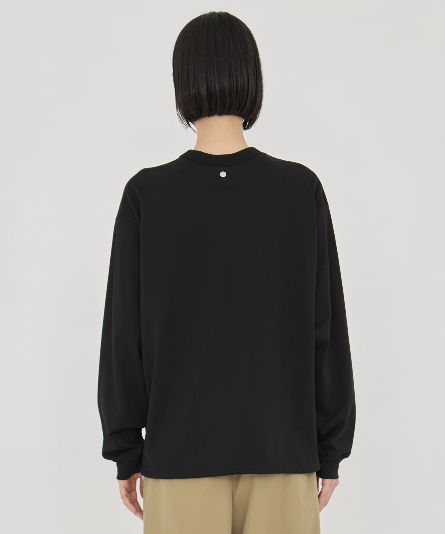 DRAWSTRING LONG TEE CINOH