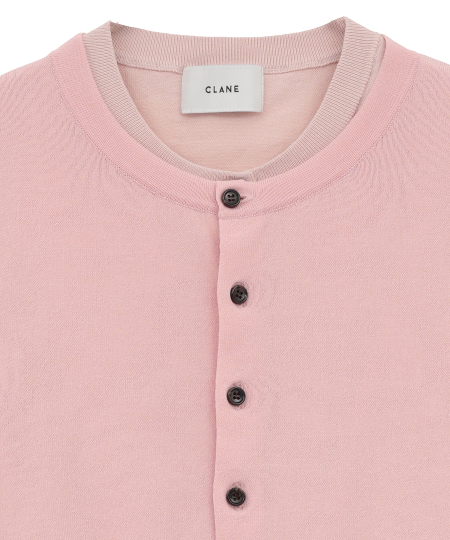 W LAYERED KNIT CARDIGAN CLANE