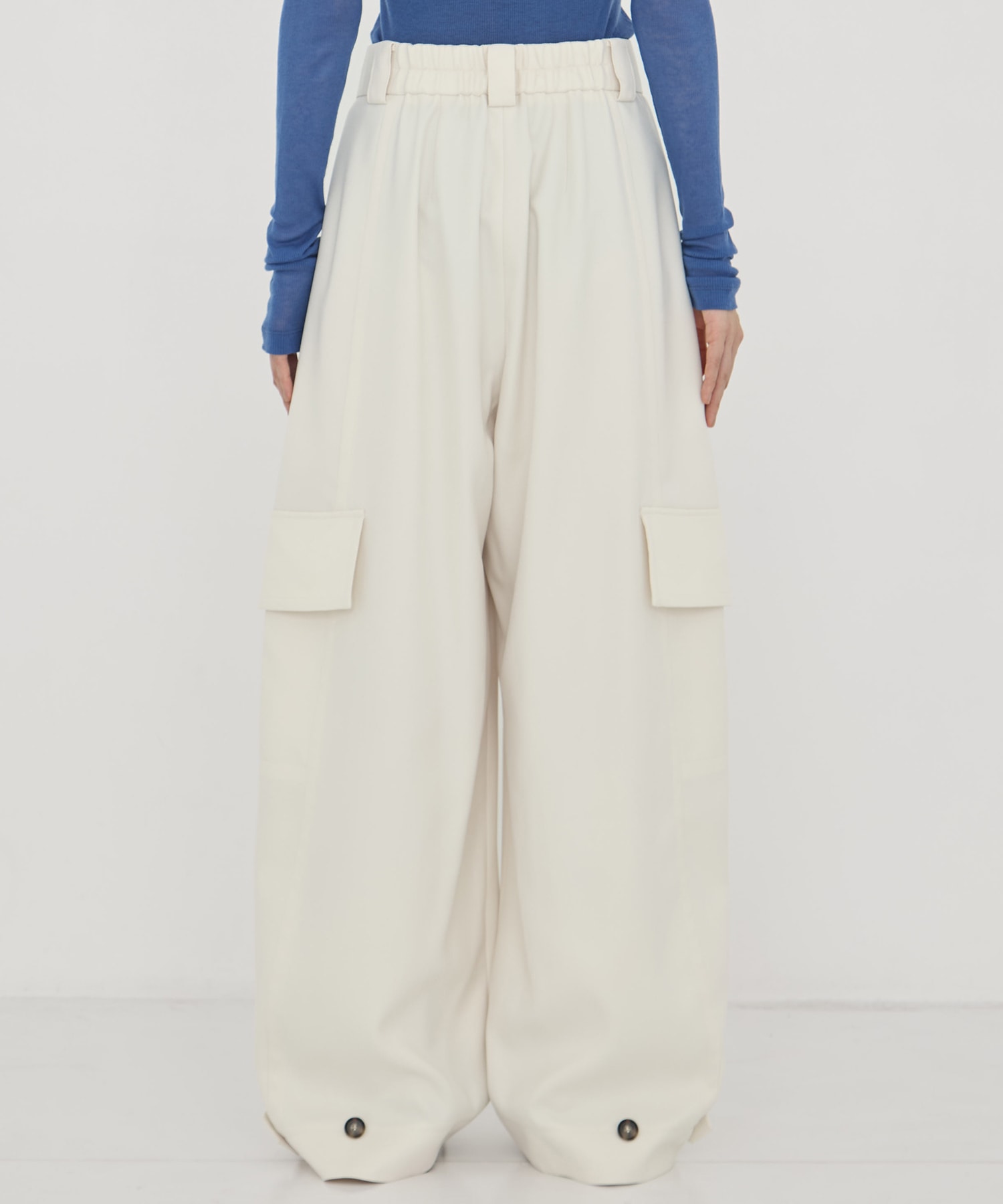 Barrel Leg Cargo Trousers STUDIOUS