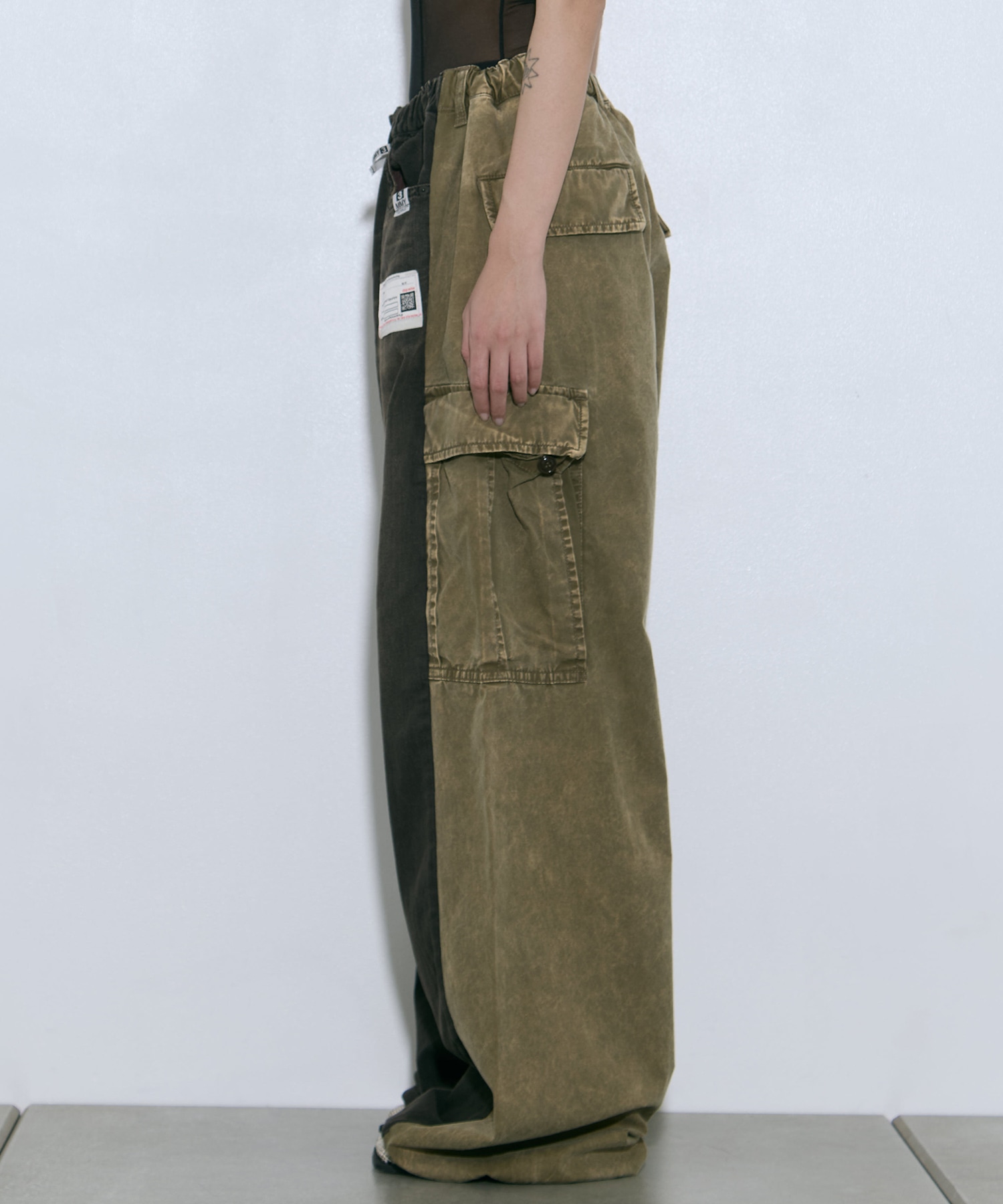 COMBINED DENIM×CARGO PANTS Maison MIHARA YASUHIRO