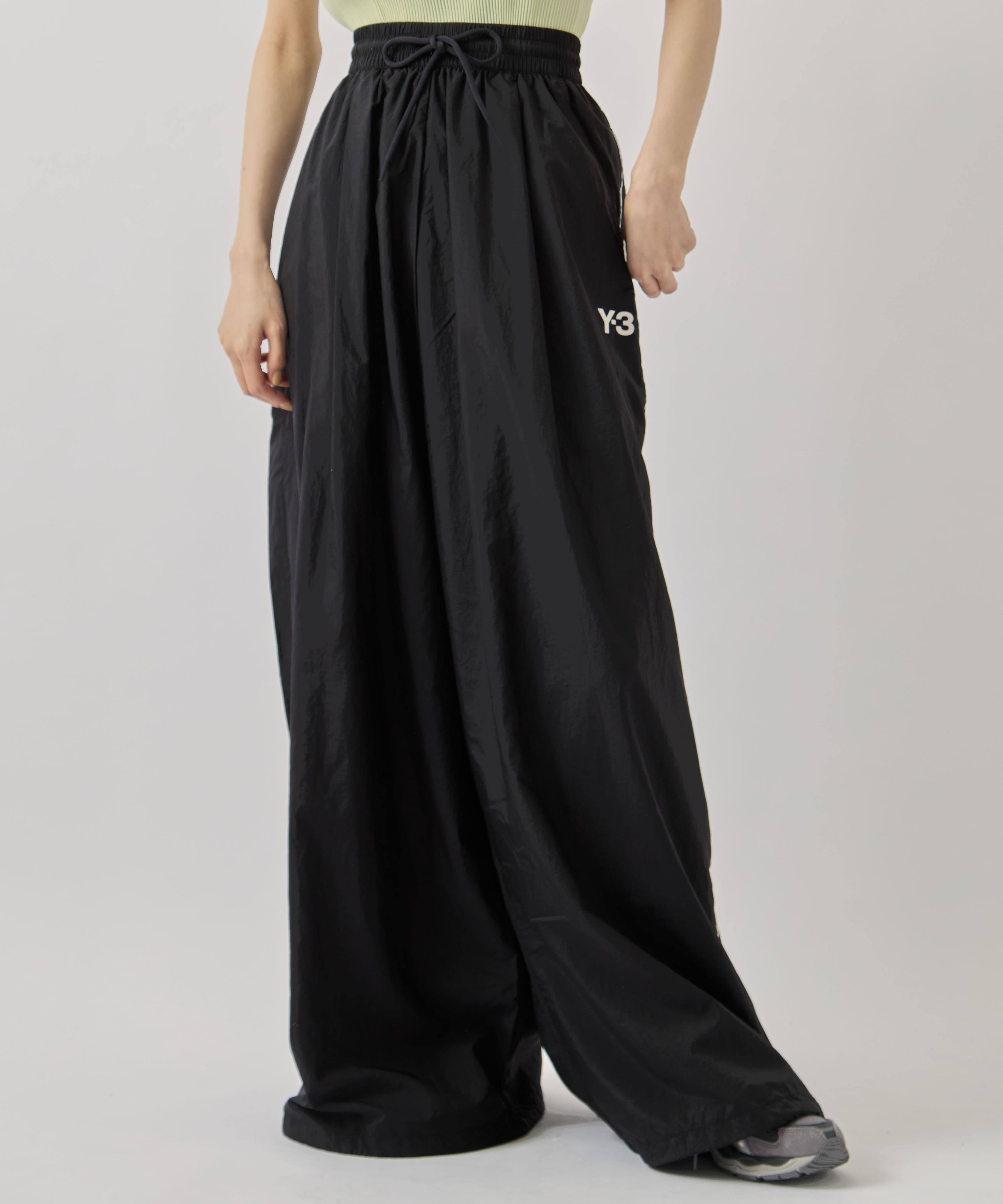 Y3-S26-0000-174/U_RE 3S WIDE PT BLACK(サイドラインワイドバル Y-3