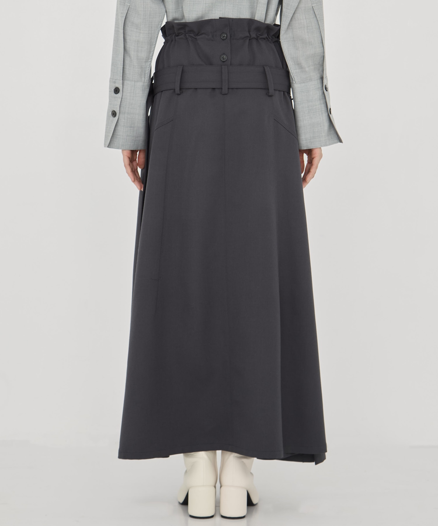 別注 Draw Code Belt Skirt UJOH