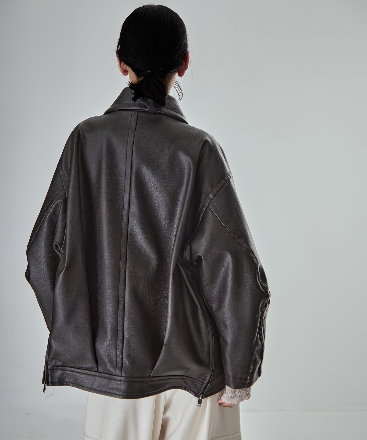 Vintage Leather Blouson STUDIOUS