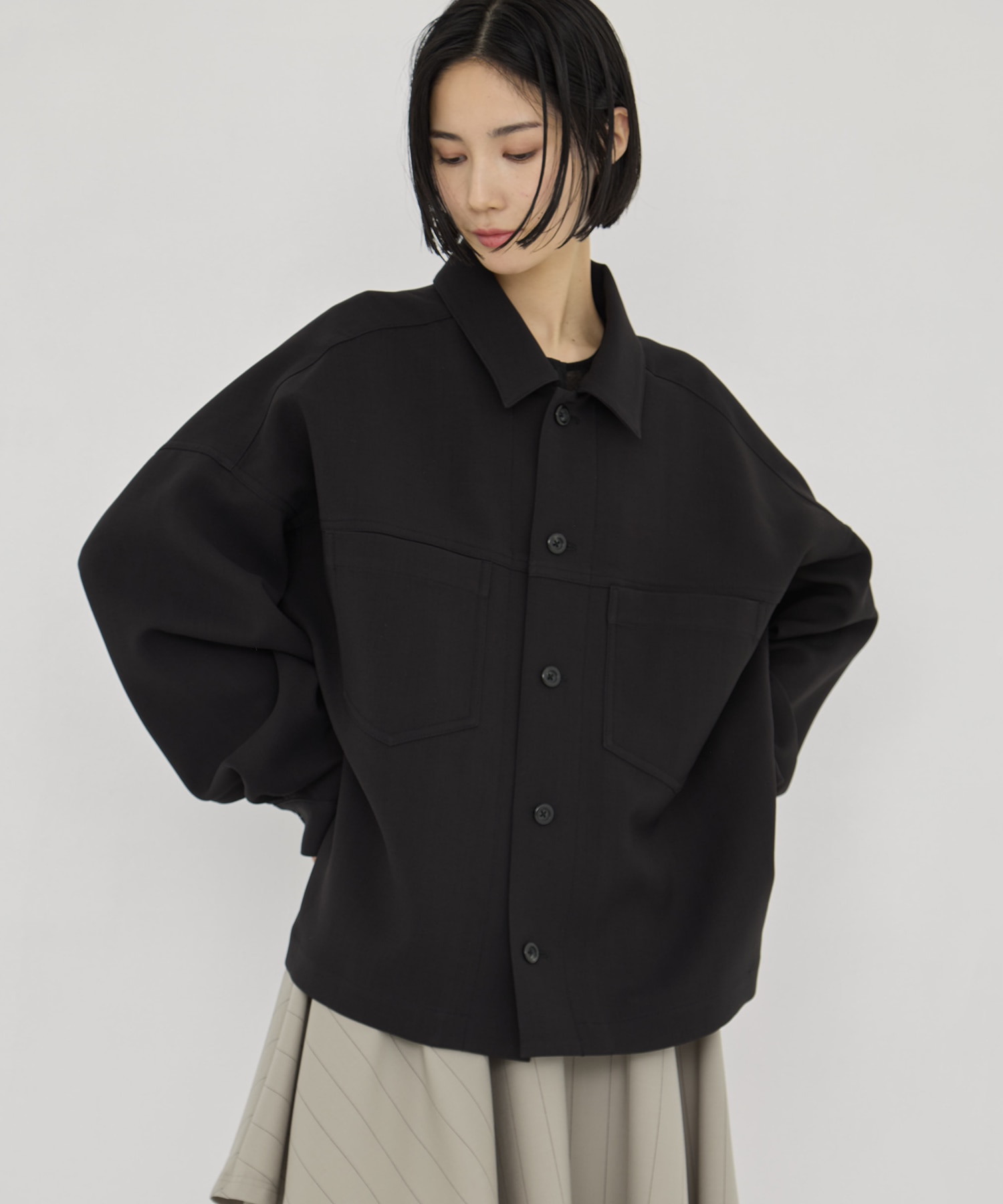 Cropped BOX Blouson UJOH