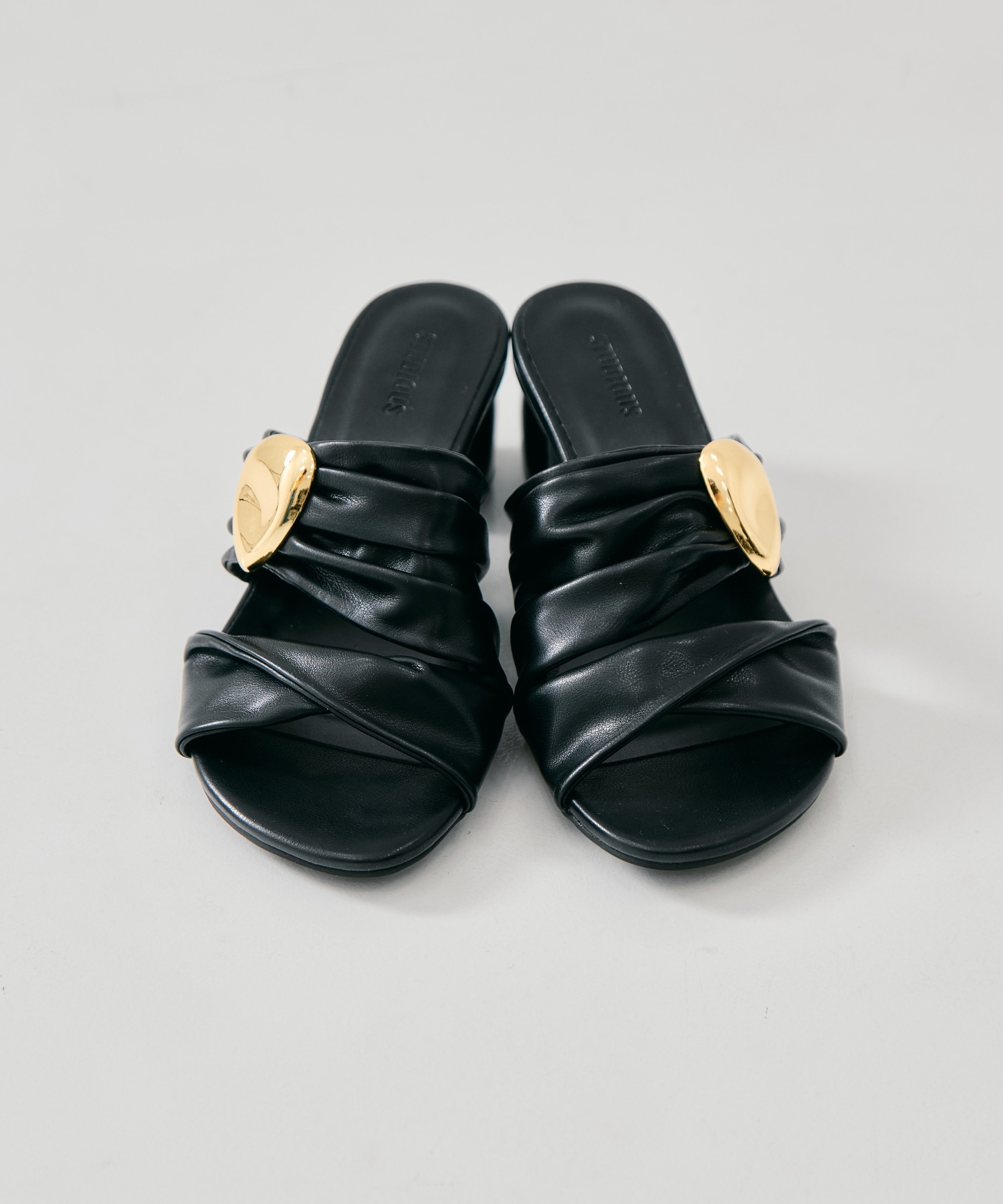 Twisted Vegan Leather Sandals STUDIOUS