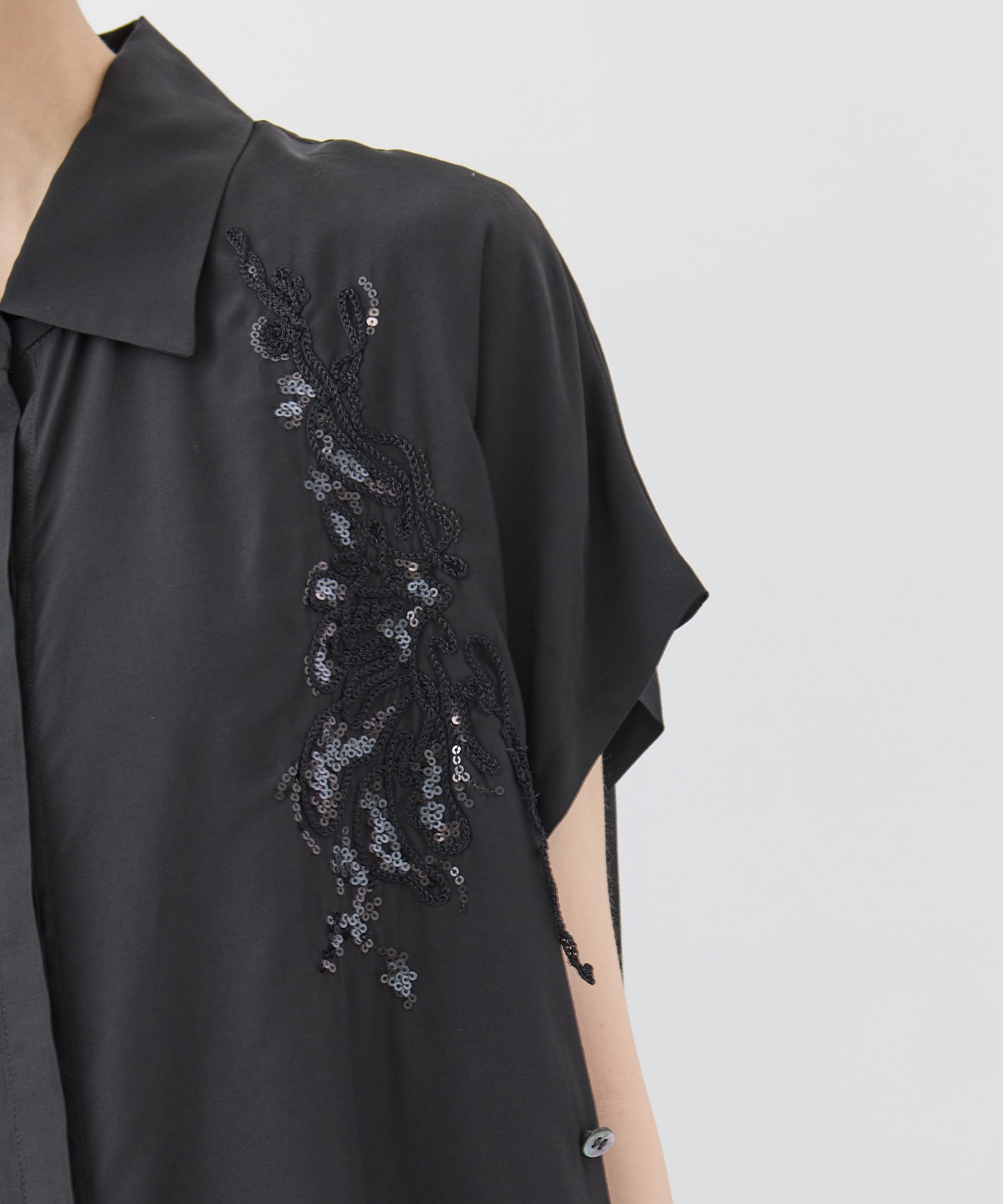 Veil embroidered shirt MURRAL