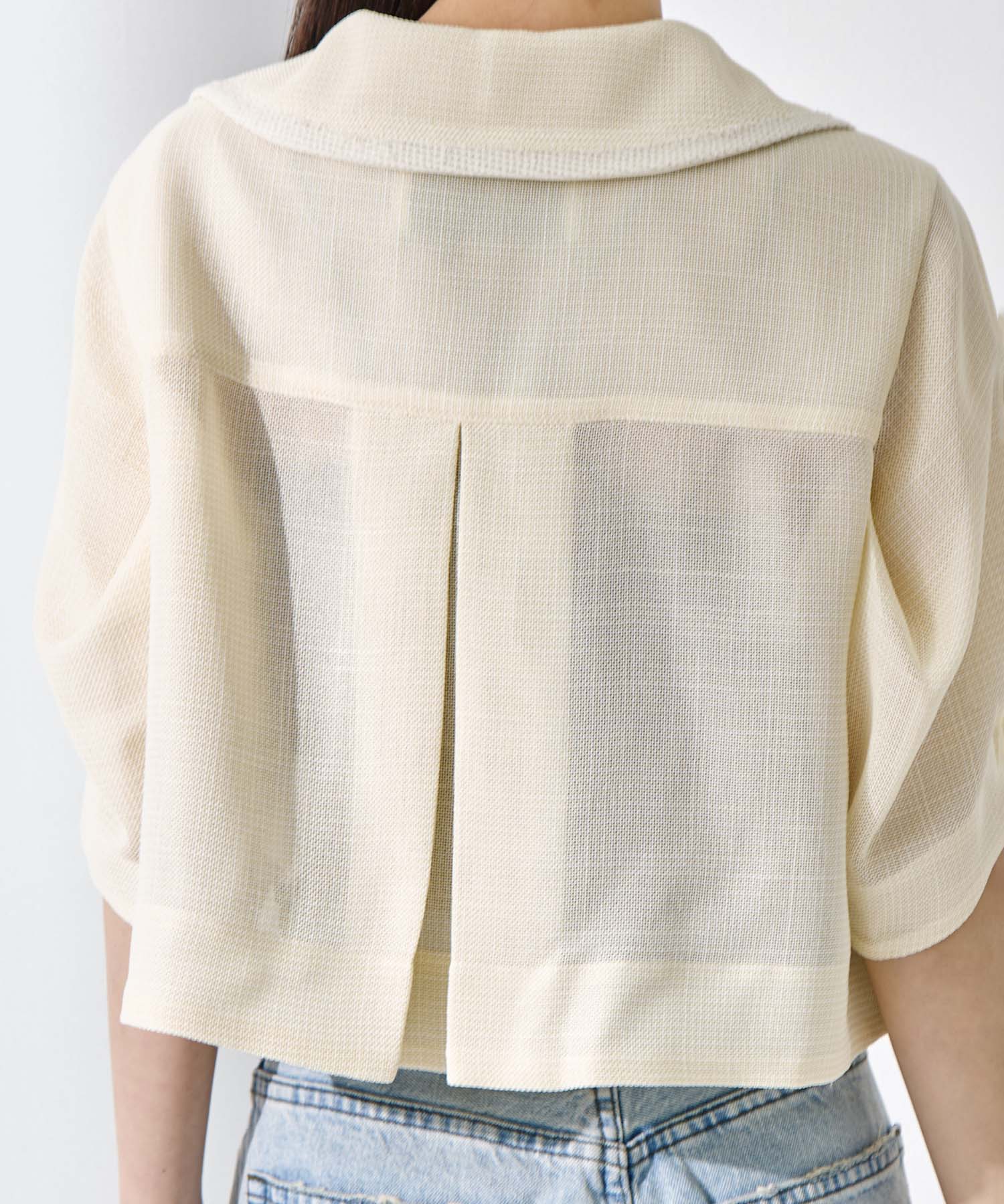 Washable Mesh Blouson 