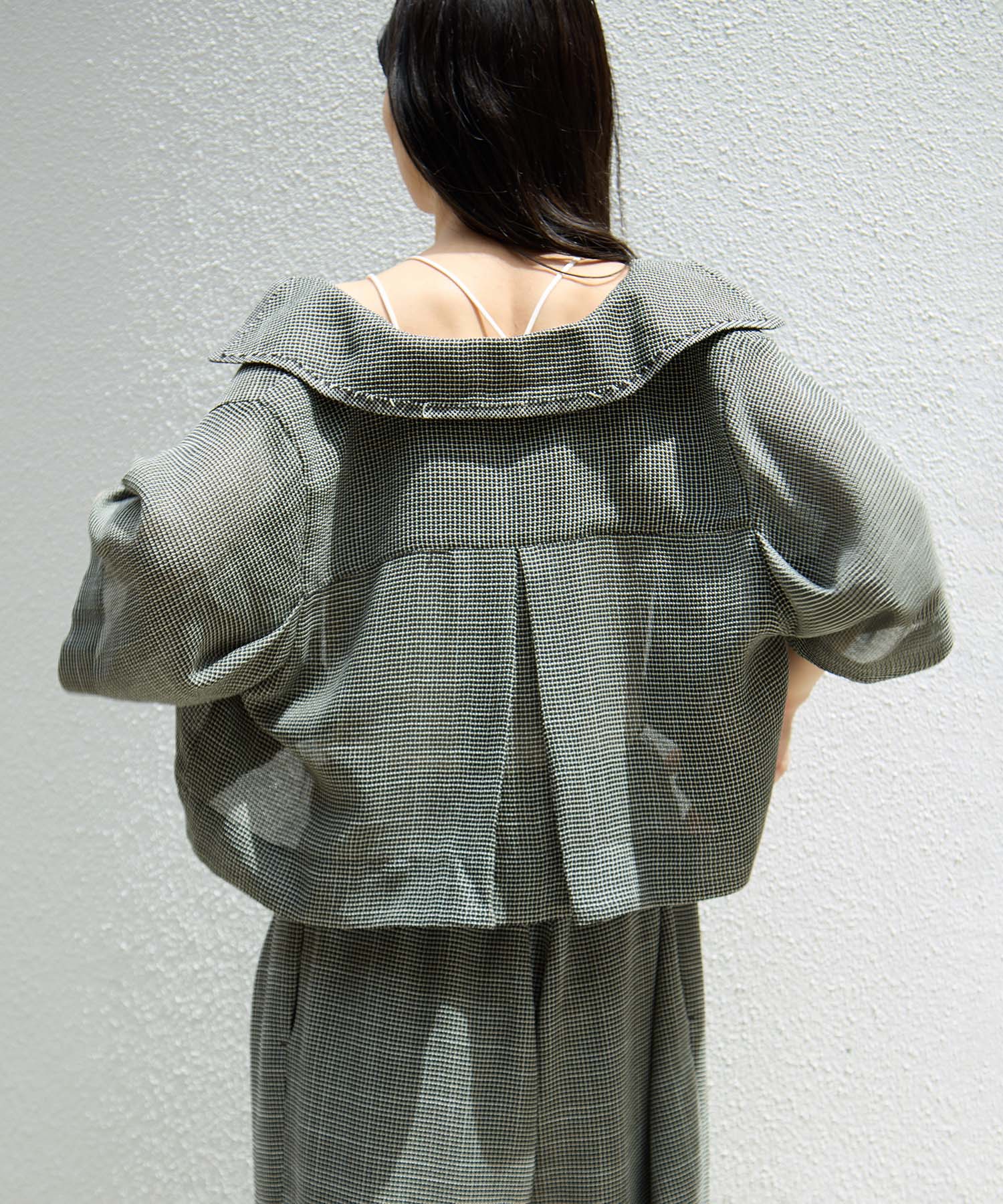 Washable Mesh Blouson 