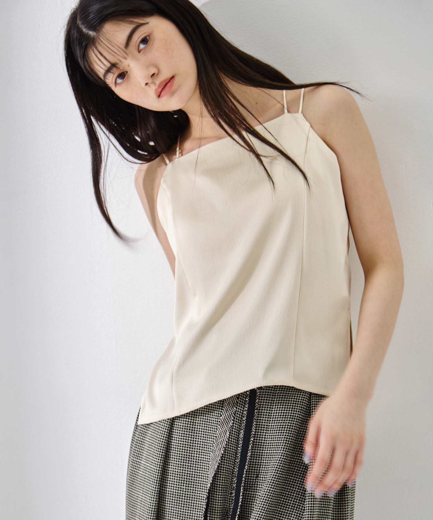 Stretch Satin Padded Camisole 