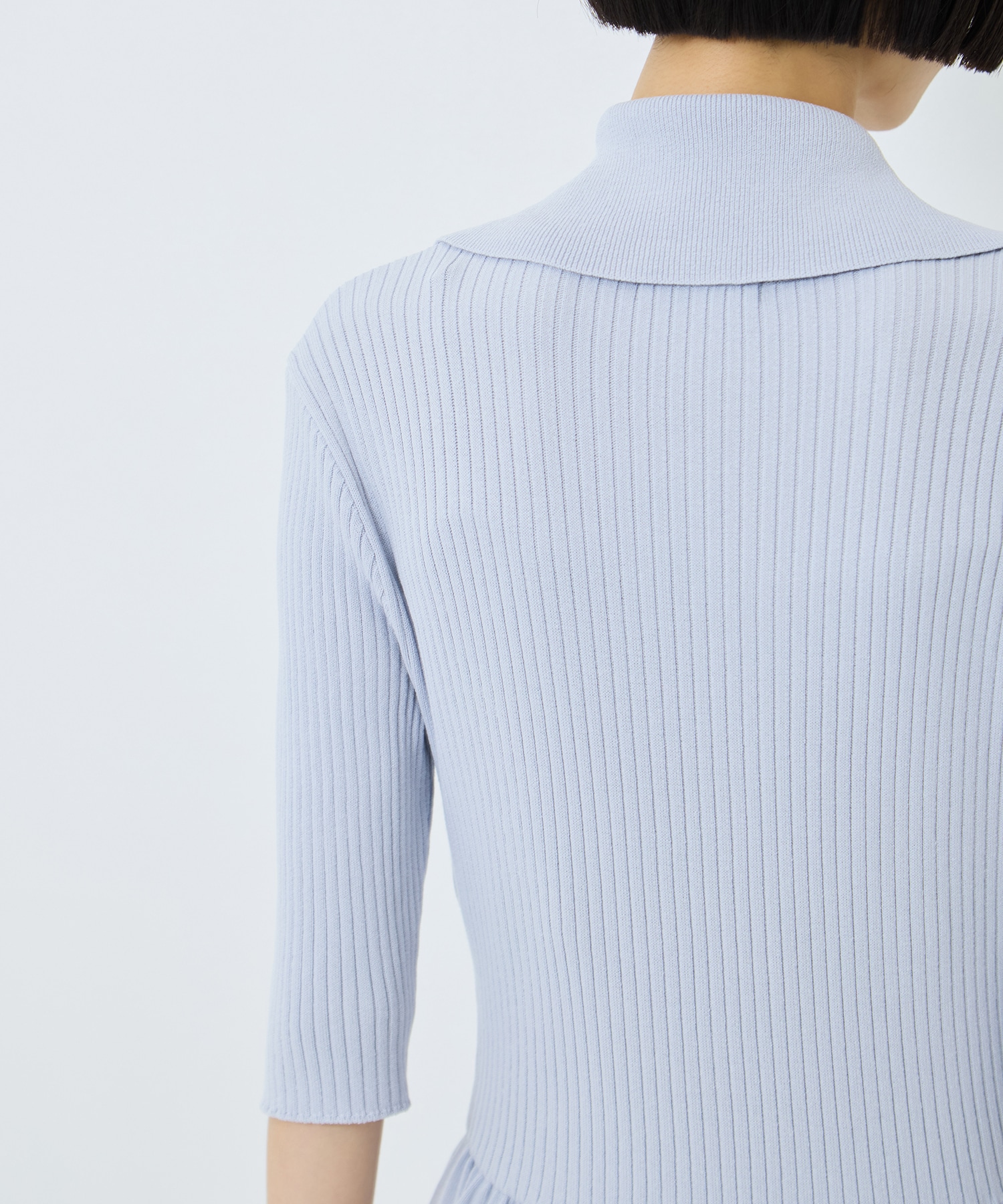 Sailor Collar Knit Dress STUDIOUS