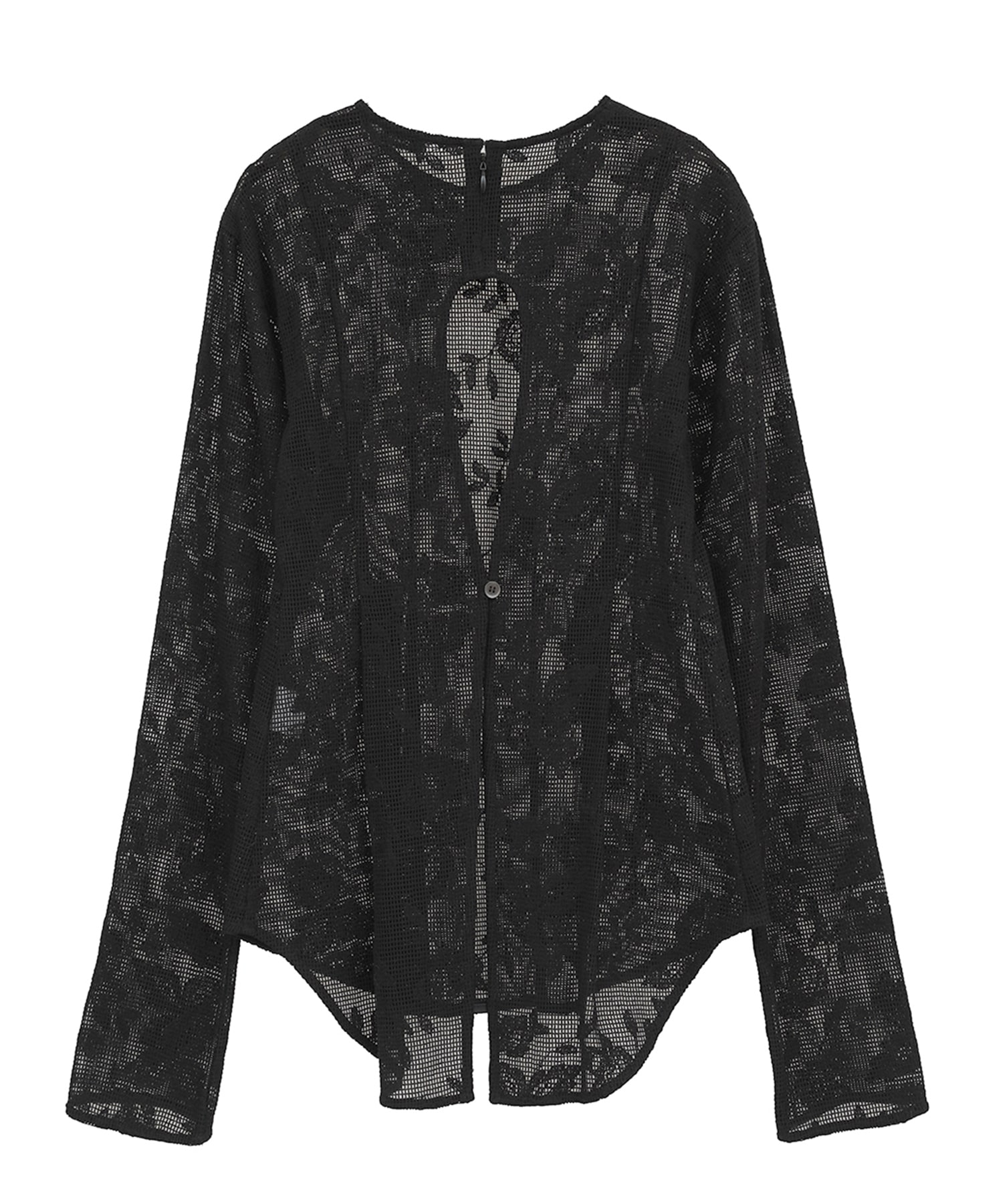 BACK DESIGN FLOWER LACE TOPS CLANE