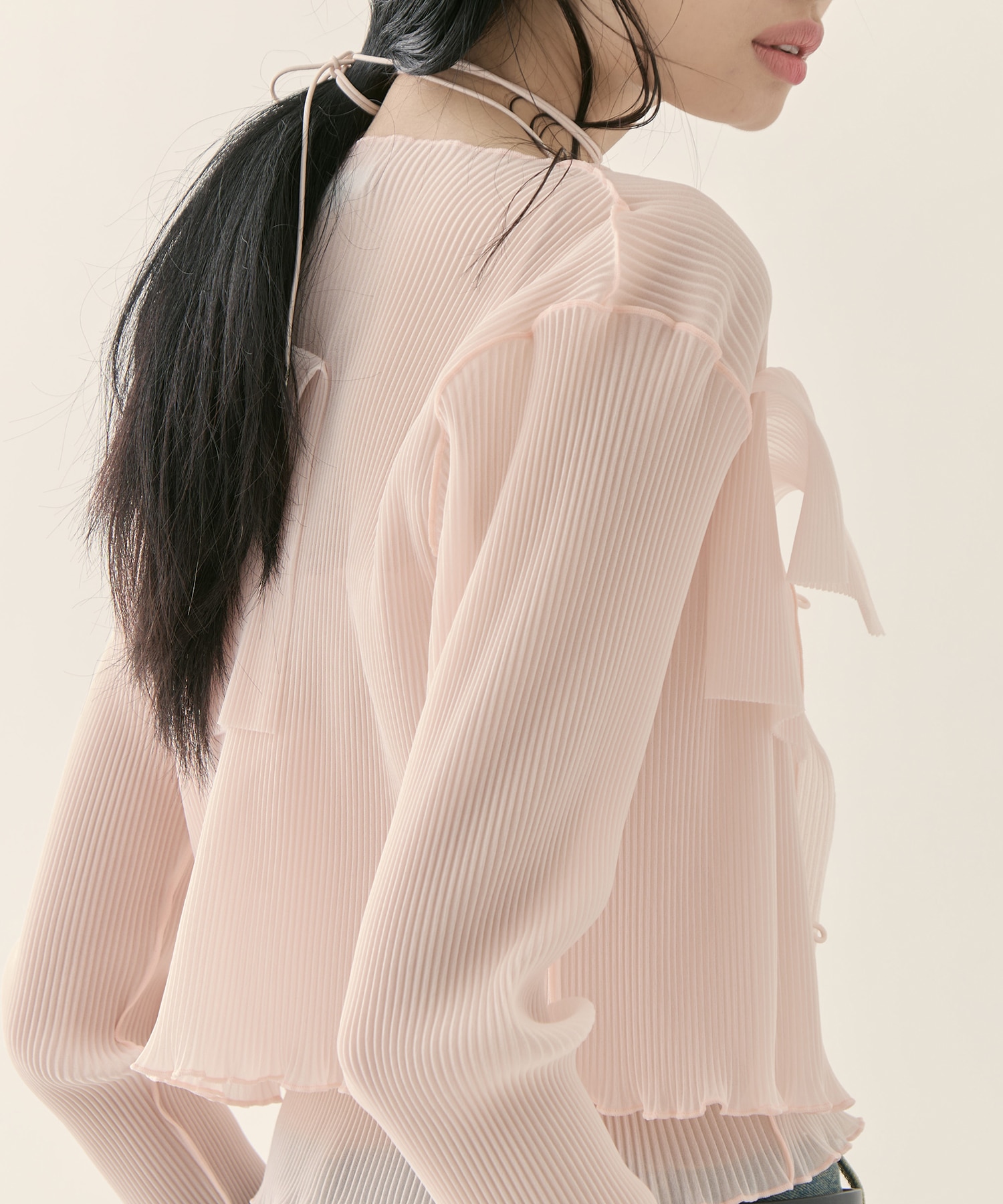 別注 SHEER CARDIGAN kotohayokozawa