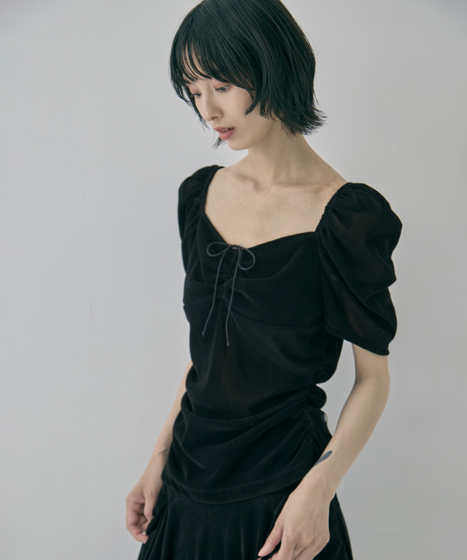 別注 VELOUR TEE FETICO