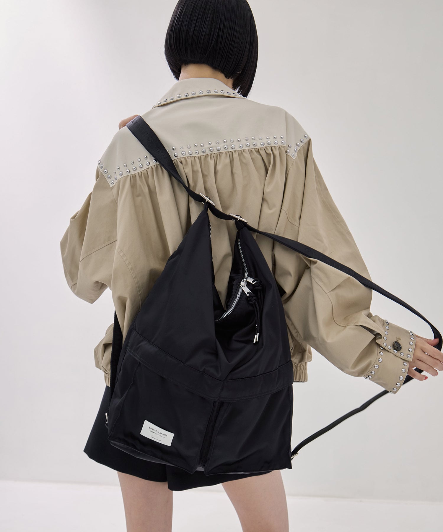 別注nylon 3WAY shoulder bag beautiful people