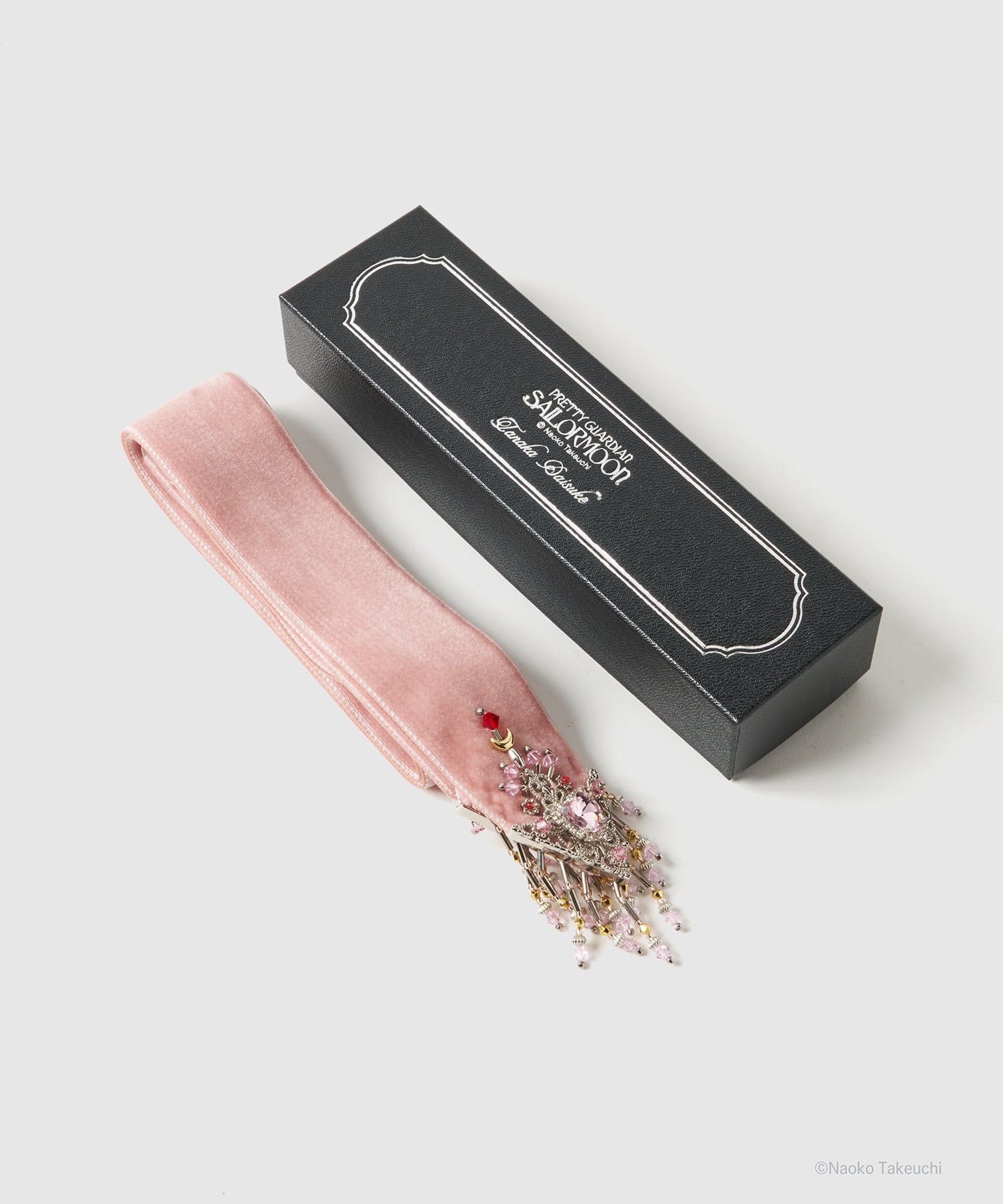 Sailor Chibi Moon crystal silver tip velvet long ribbon tanakadaisuke