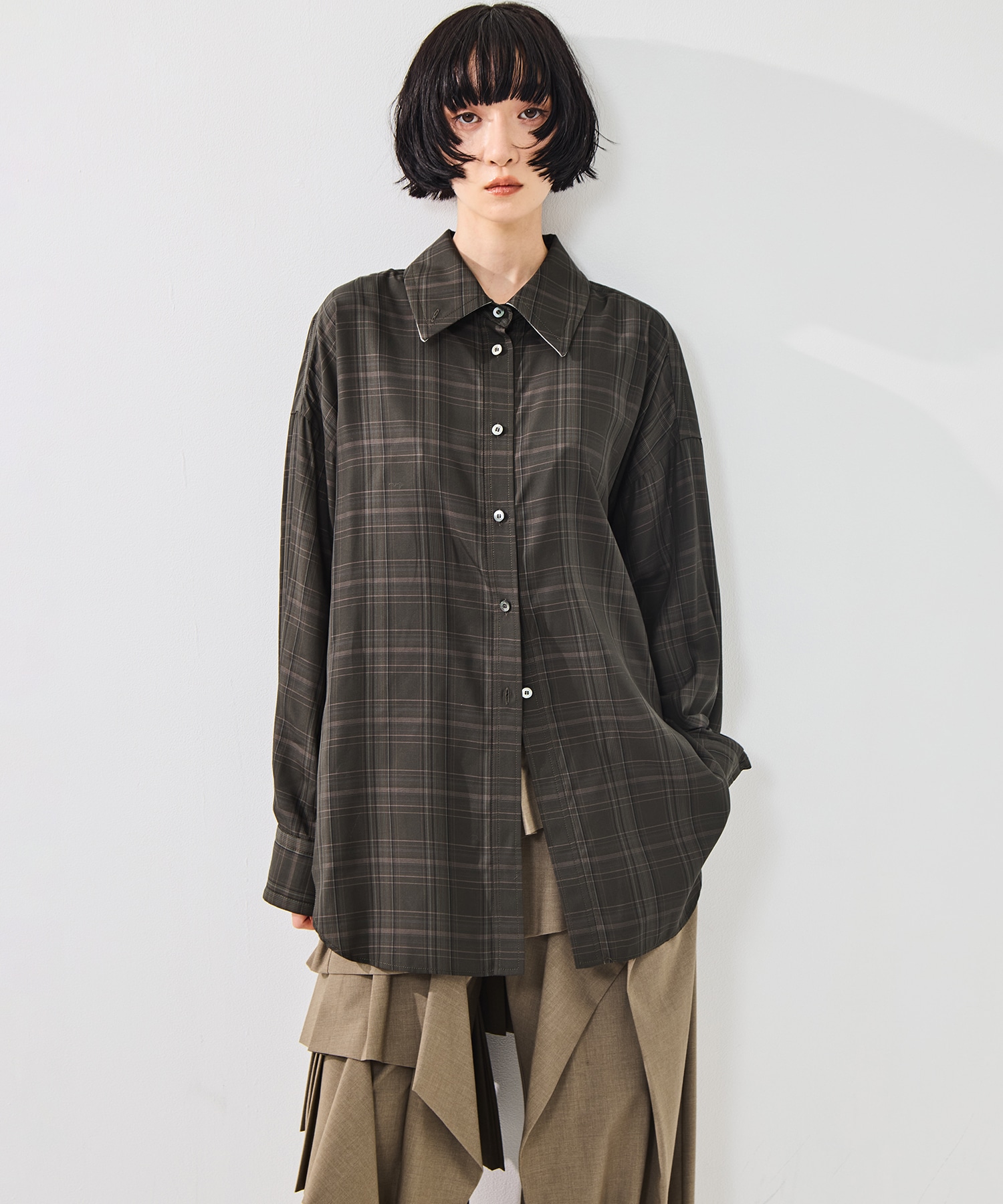 Check Over Shirt STUDIOUS