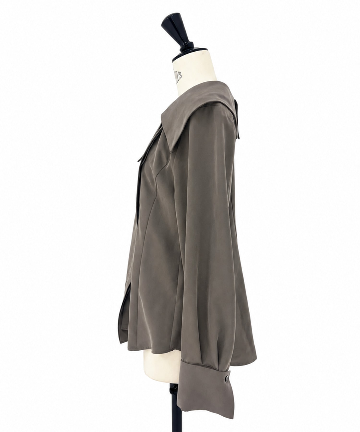Fibril Scarf-Neck Blouse STUDIOUS