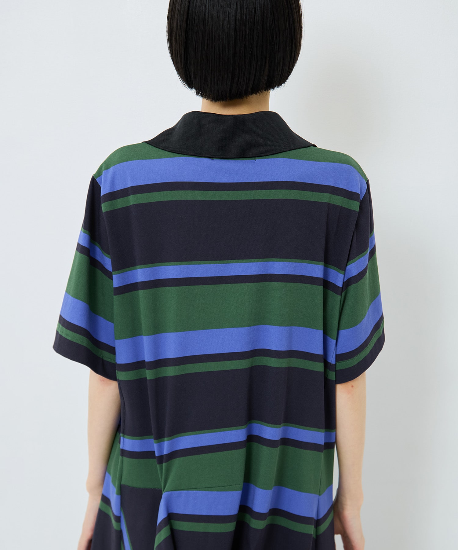 Border print dress TOGA