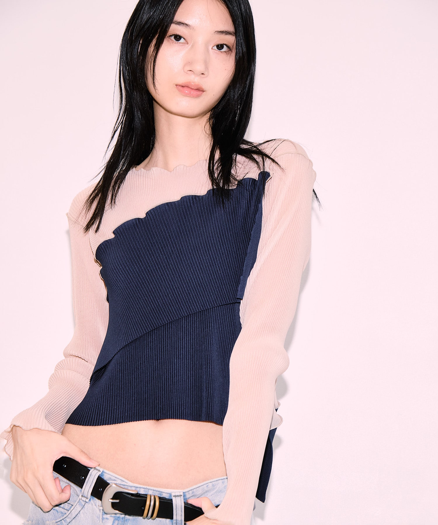 別注 SHEER DOCKING CREW TOPS kotohayokozawa