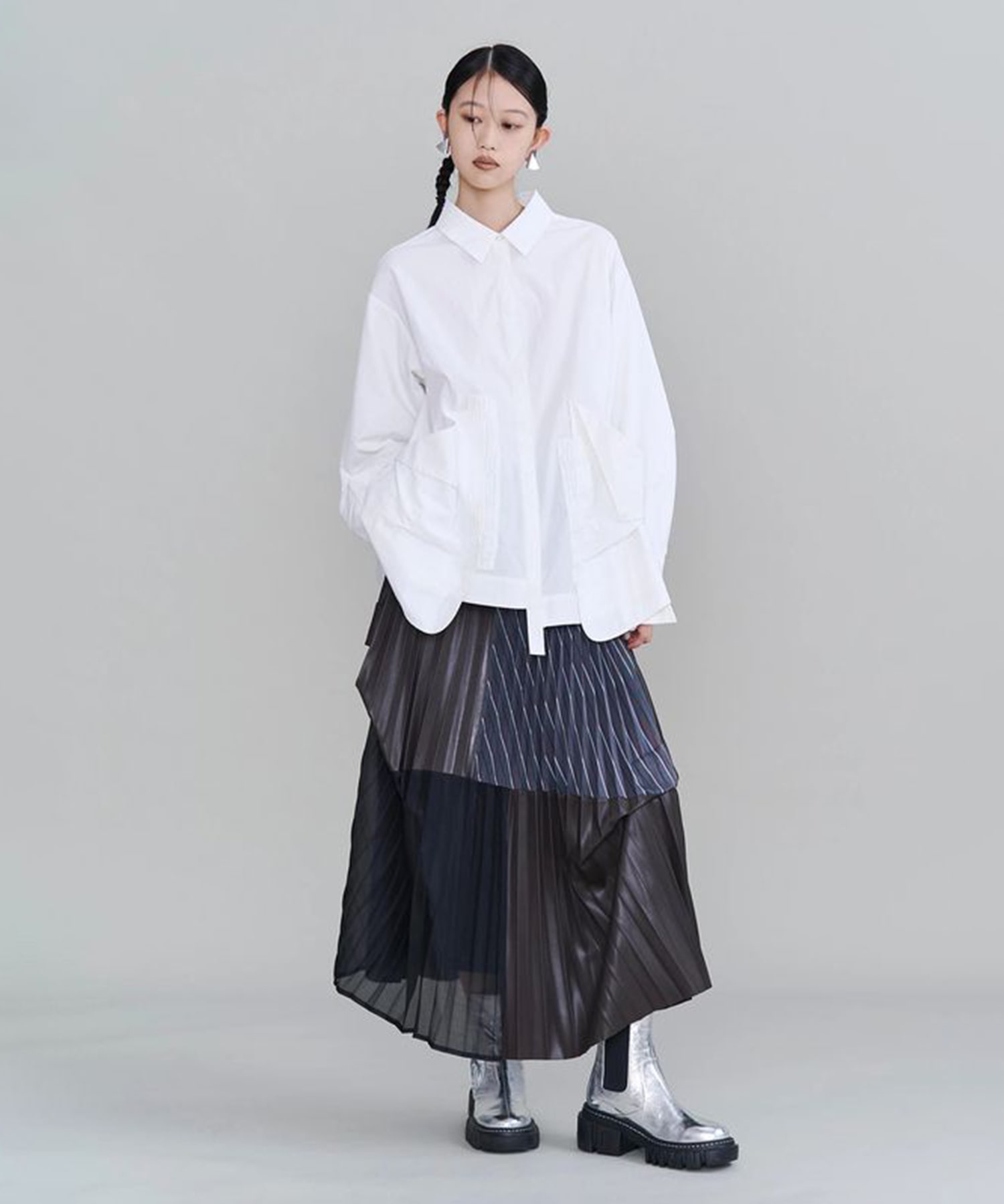PATCHWORK PLEATS SK UN3D.