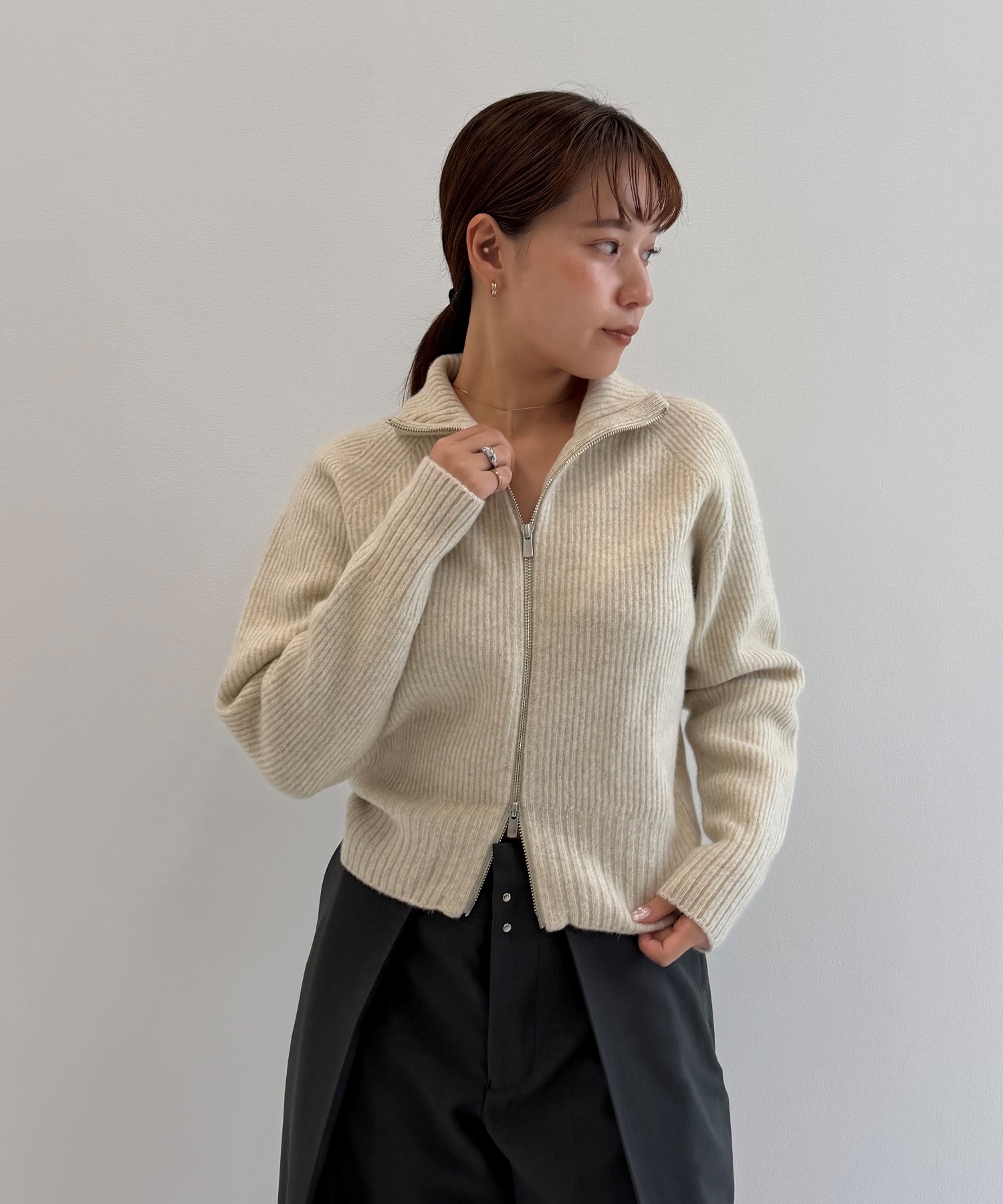 Cashmere Wool Drivers Knit STUDIOUS