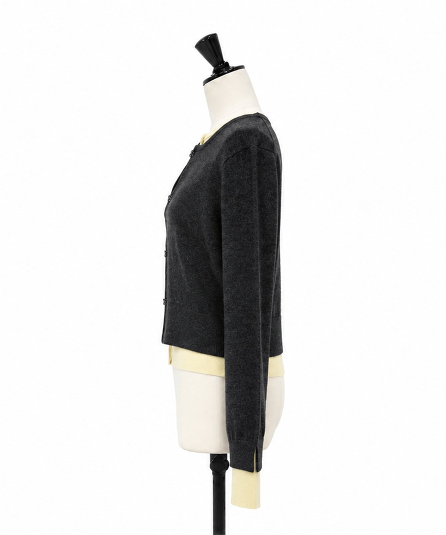 Double Layer Knit Cardigan STUDIOUS