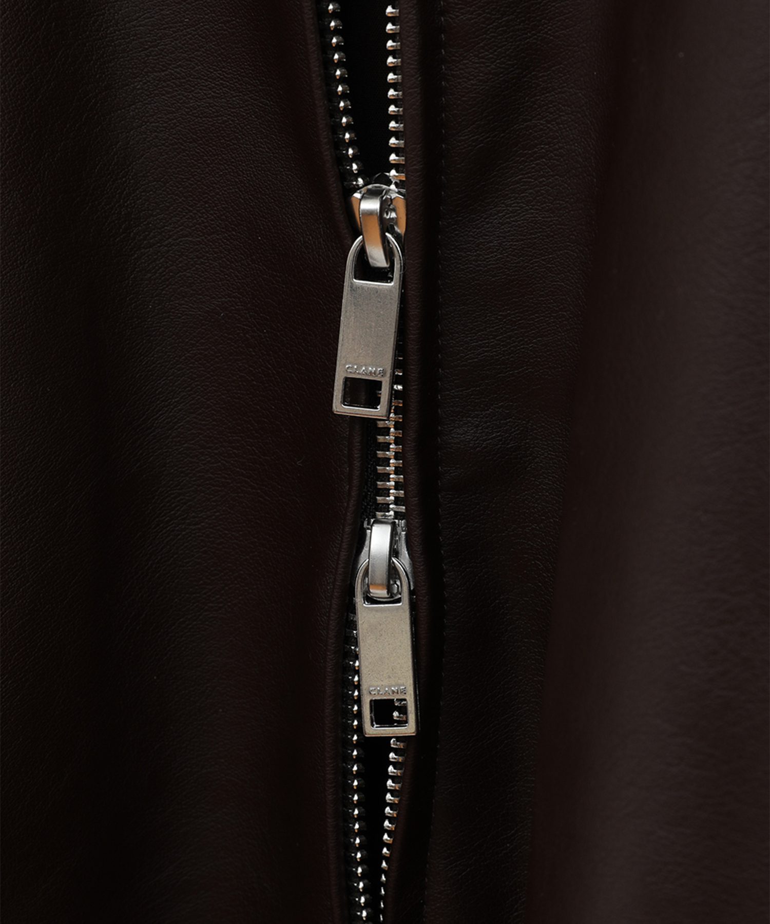 別注 FAKE LEATHER BALLOON JACKET CLANE