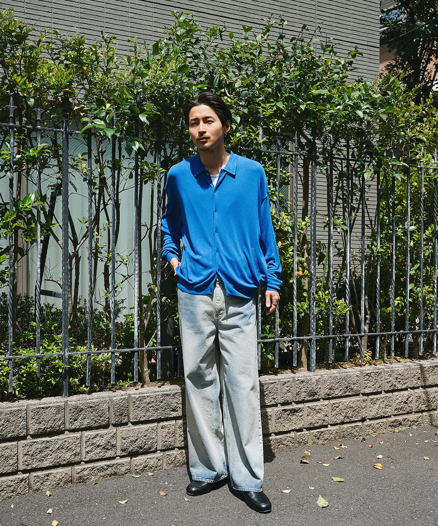 Silky Knit Shirts STUDIOUS