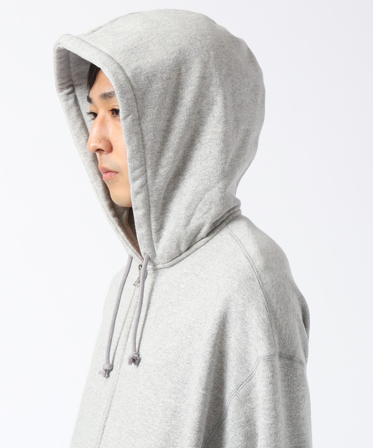 Asymmetry Zip Hoodie INSCRIRE