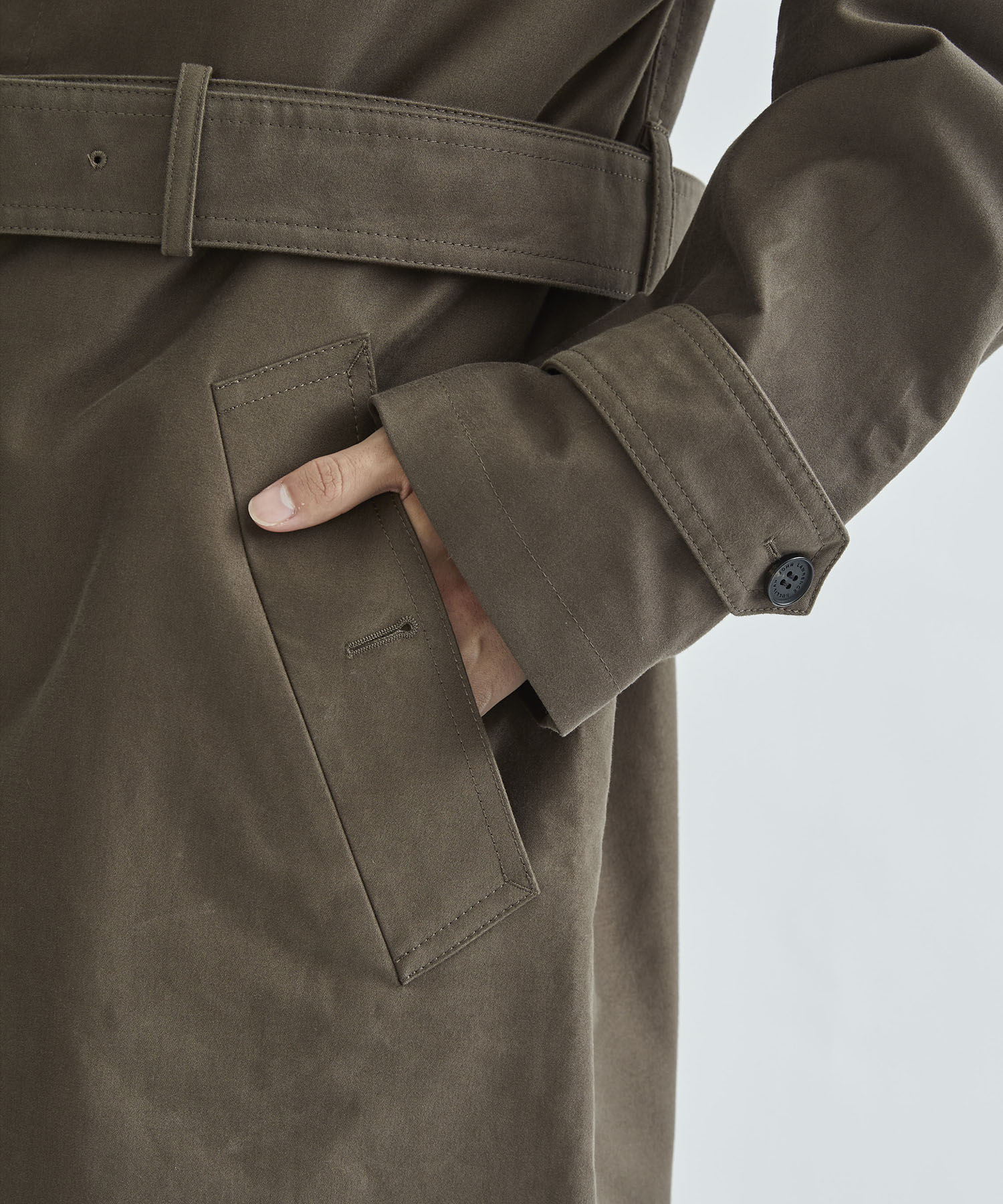 MOLESKIN TRANCH COAT｜JOHN LAWRENCE SULLIVAN