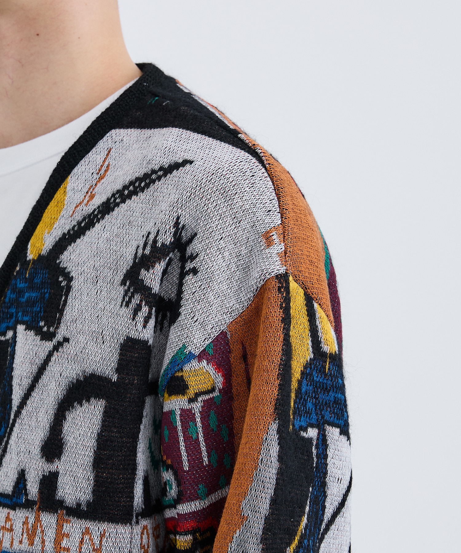 JEAN-MICHEL BASQUIAT / CARDIGAN ( TYPE-2 )｜WACKO MARIA