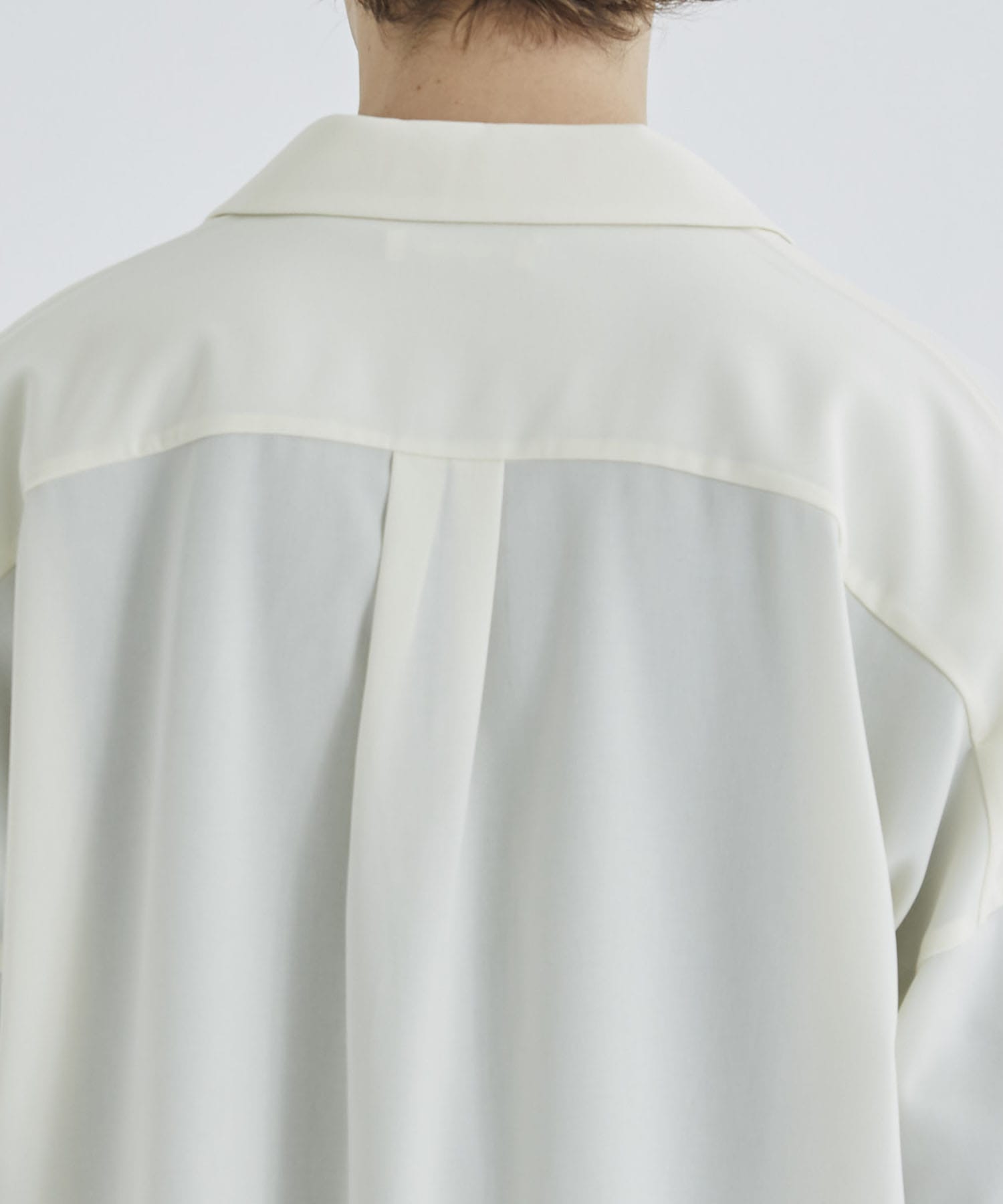 <別注>DROP SHOULDER OPEN COLLAR S/S SH ATTACHMENT