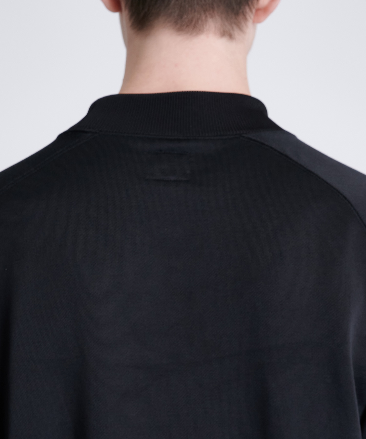 L/S Mock Neck Tee - C/PE Bright Jersey NEEDLES