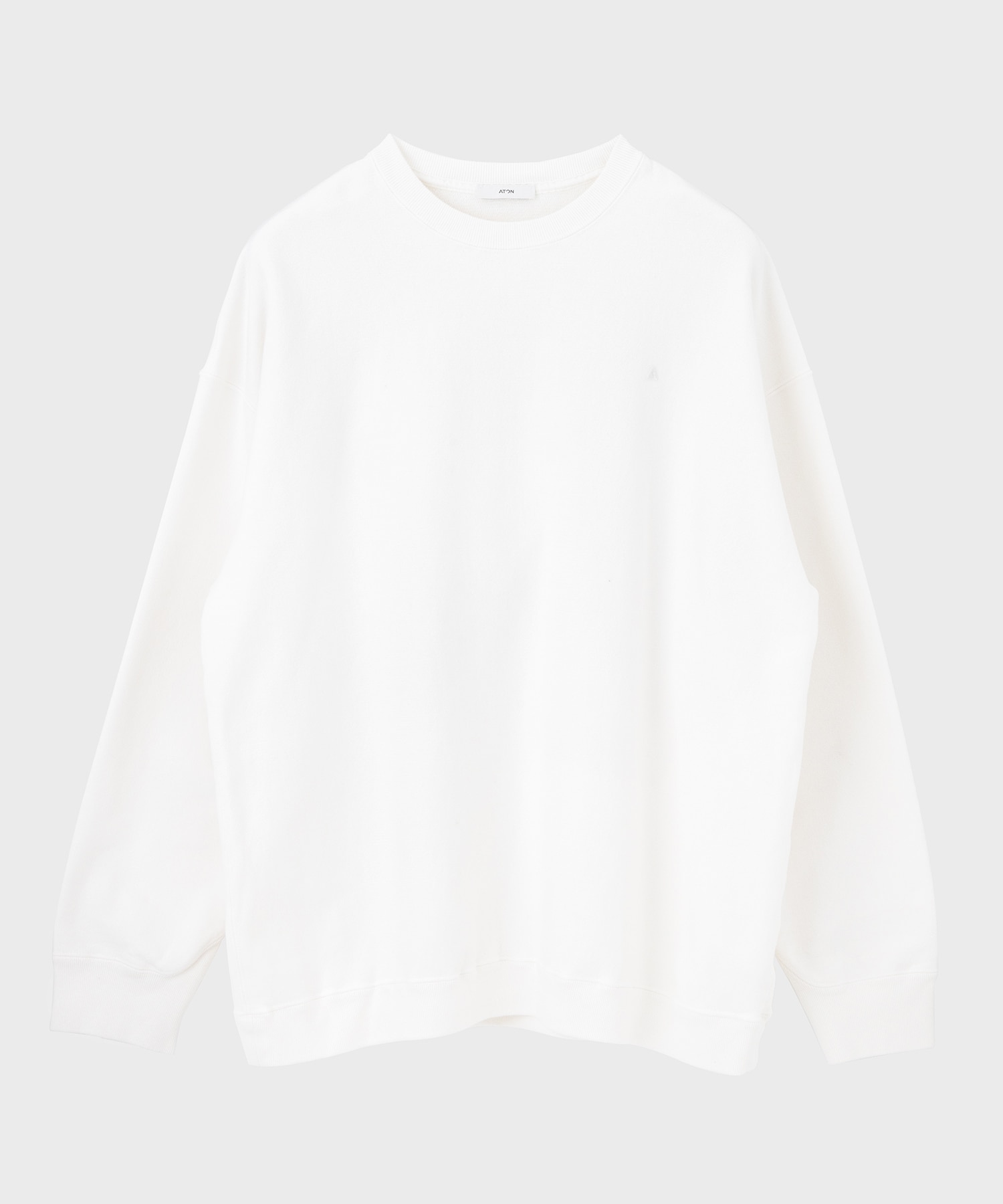 GARMENT DYED OVERSIZED PULLOVER ATON