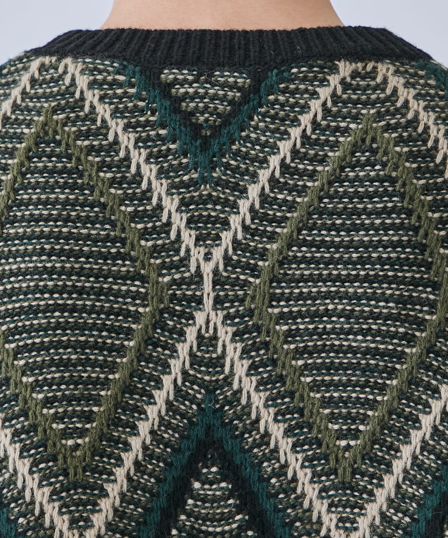 Diamond pull over knit TTT MSW