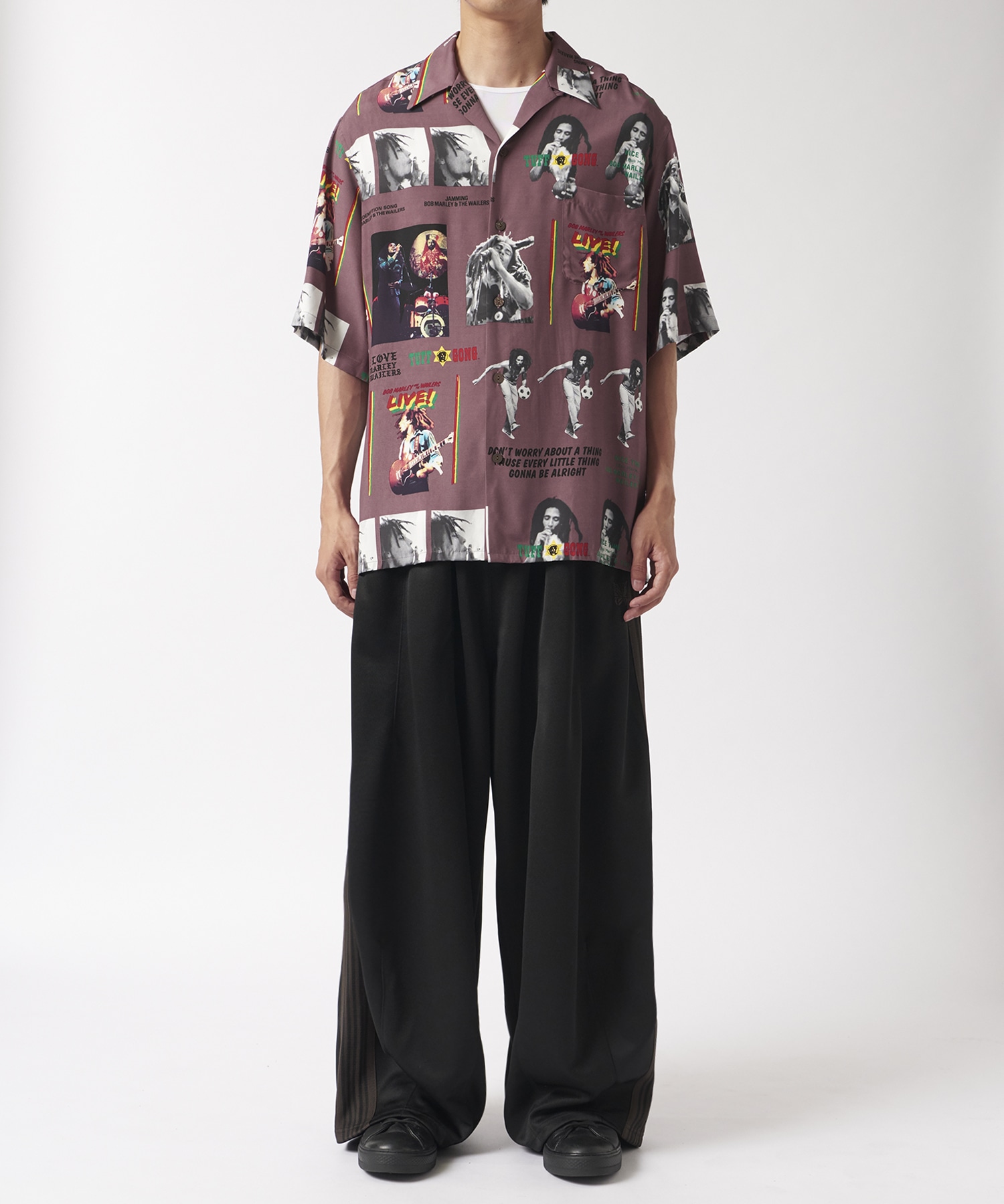 BOB MARLEY / HAWAIIAN SHIRT S/S ( TYPE-1 ) WACKO MARIA