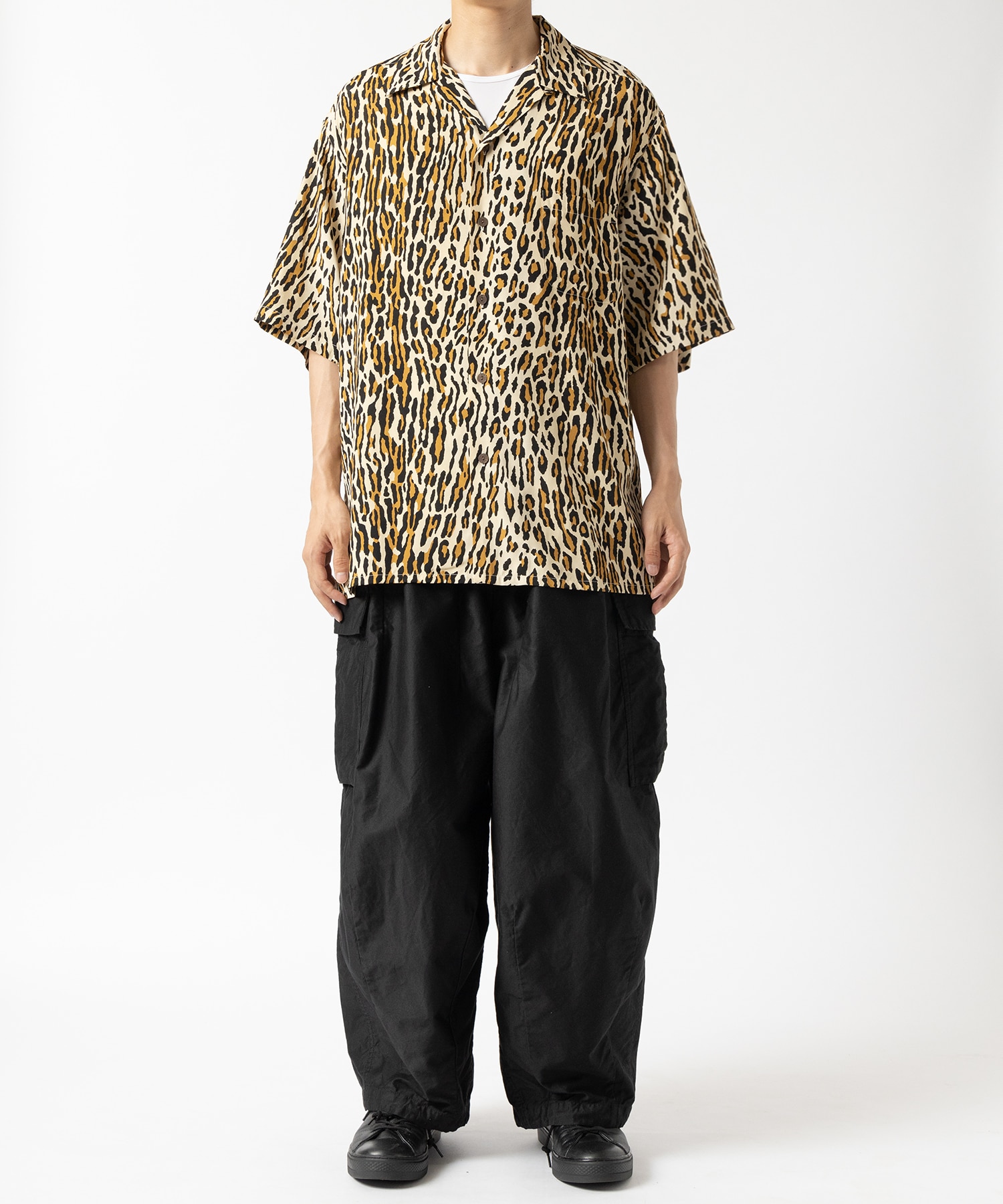 LEOPARD HAWAIIAN SHIRT S/S WACKO MARIA