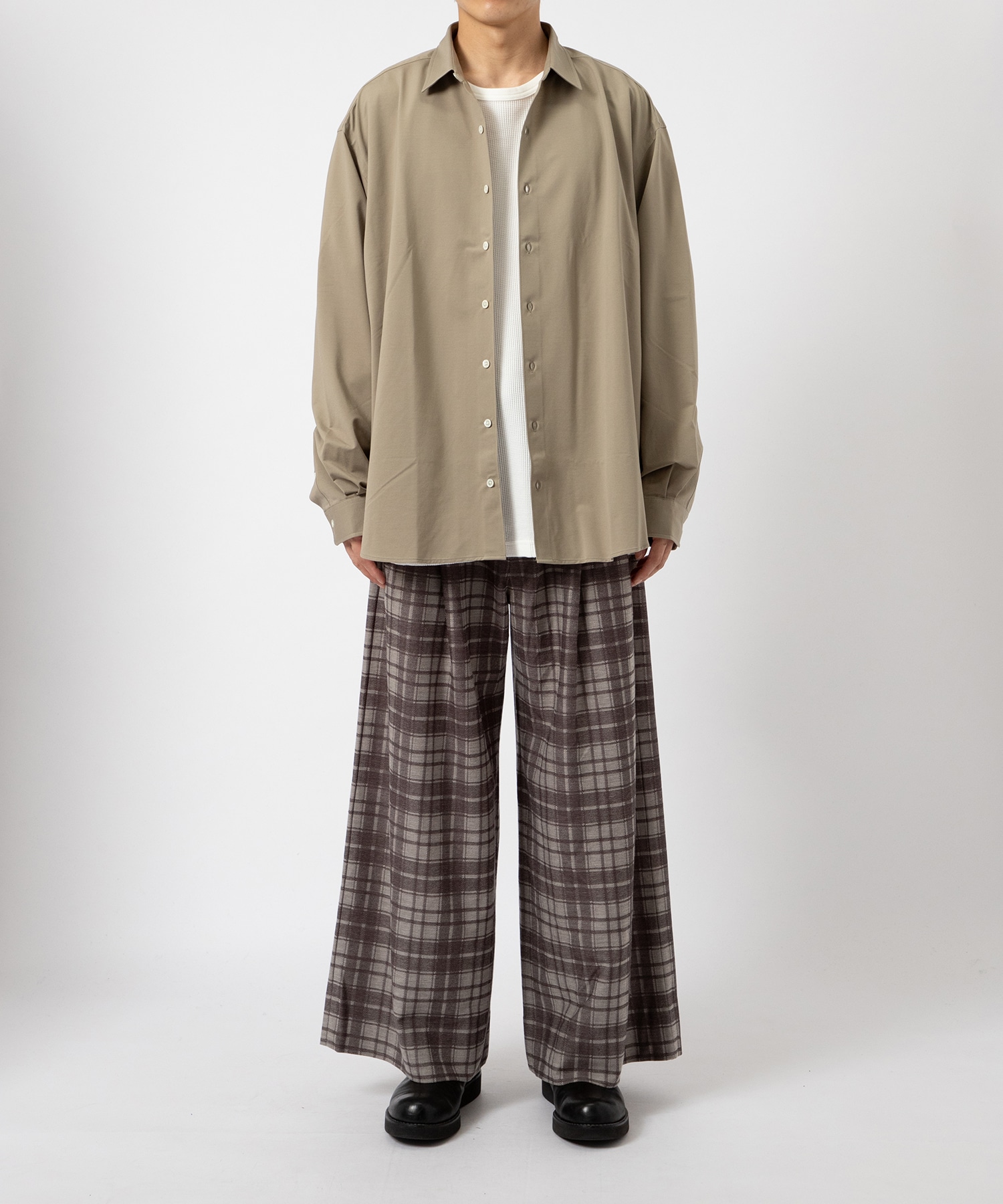 Royal Ox Dress Knit Loose Fit Shirt KANEMASA PHIL.