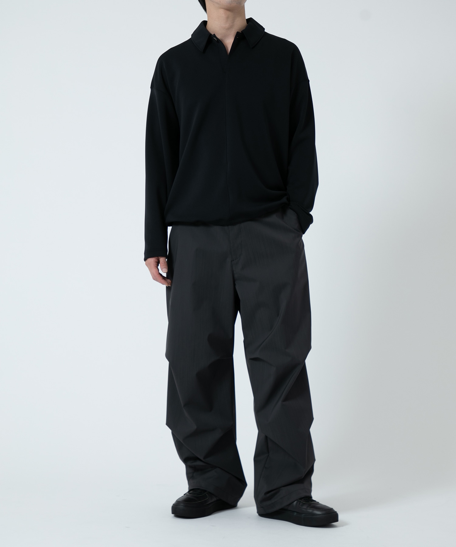 DRAWSTRING DOUBLE KNIT PORO SHIRTS STUDIOUS