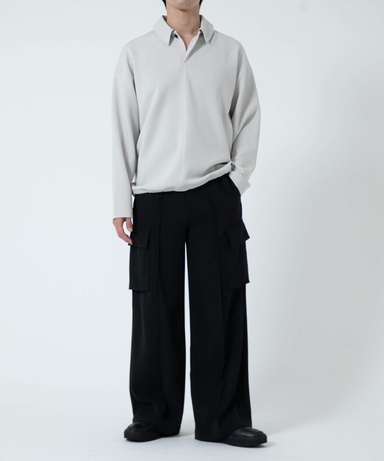 DRAWSTRING DOUBLE KNIT PORO SHIRTS STUDIOUS