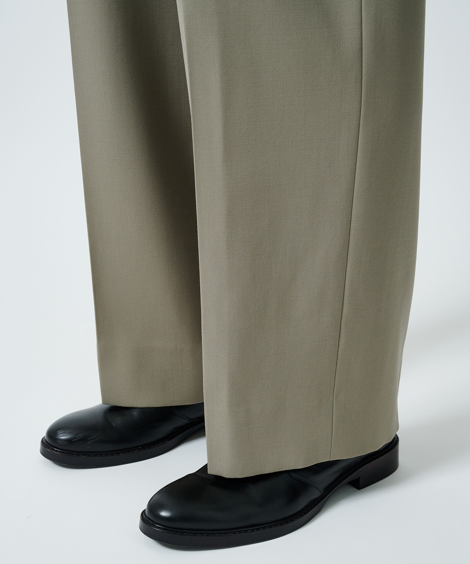 RERACS BELTED TUCK SLACKS THE RERACS