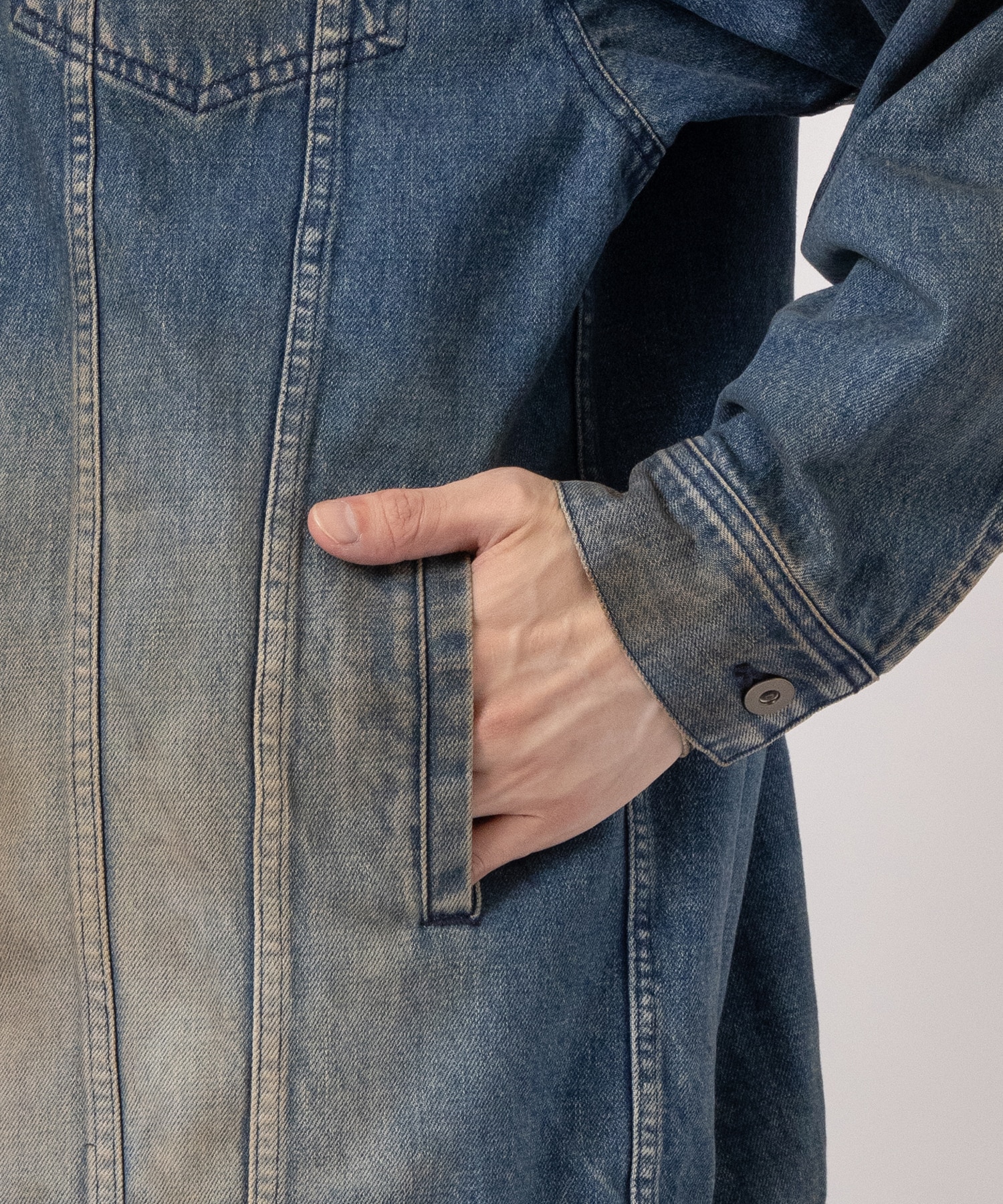 RUST DENIM JACKET JUHA